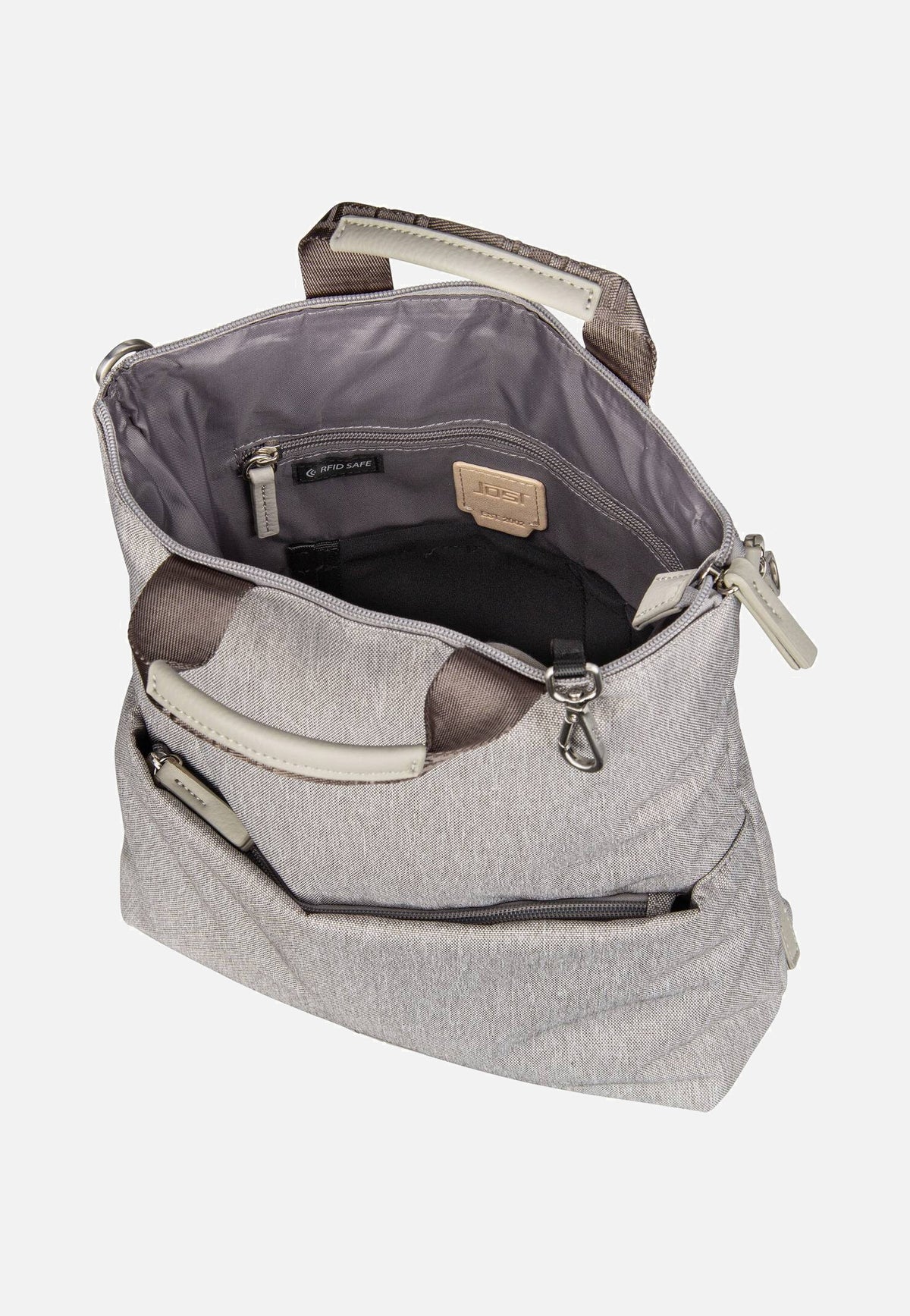 Jost Bergen 1607 Hellgrau Rucksack