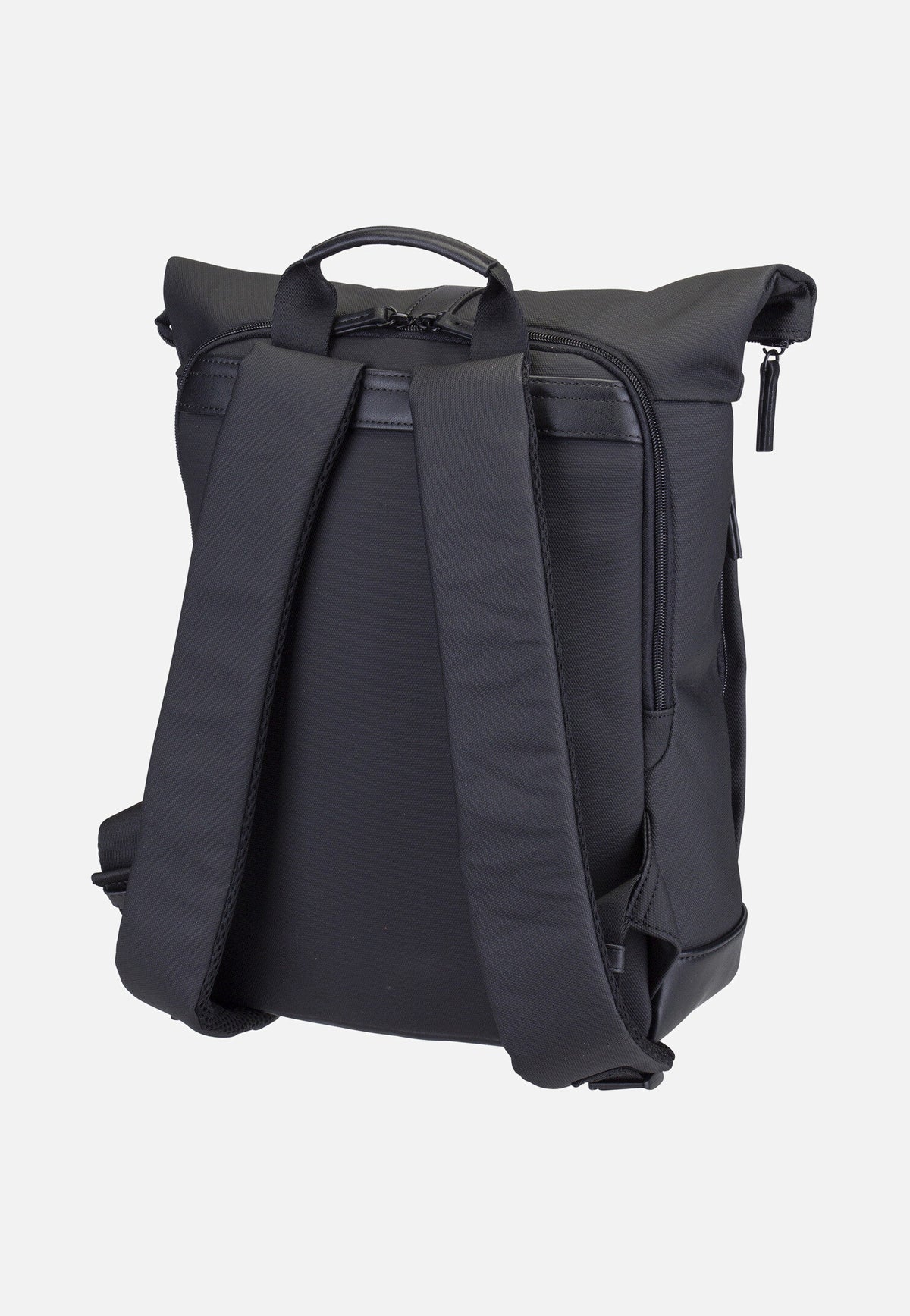 Jost Borgholm Courier S 5310 Schwarz Rolltop Rucksack