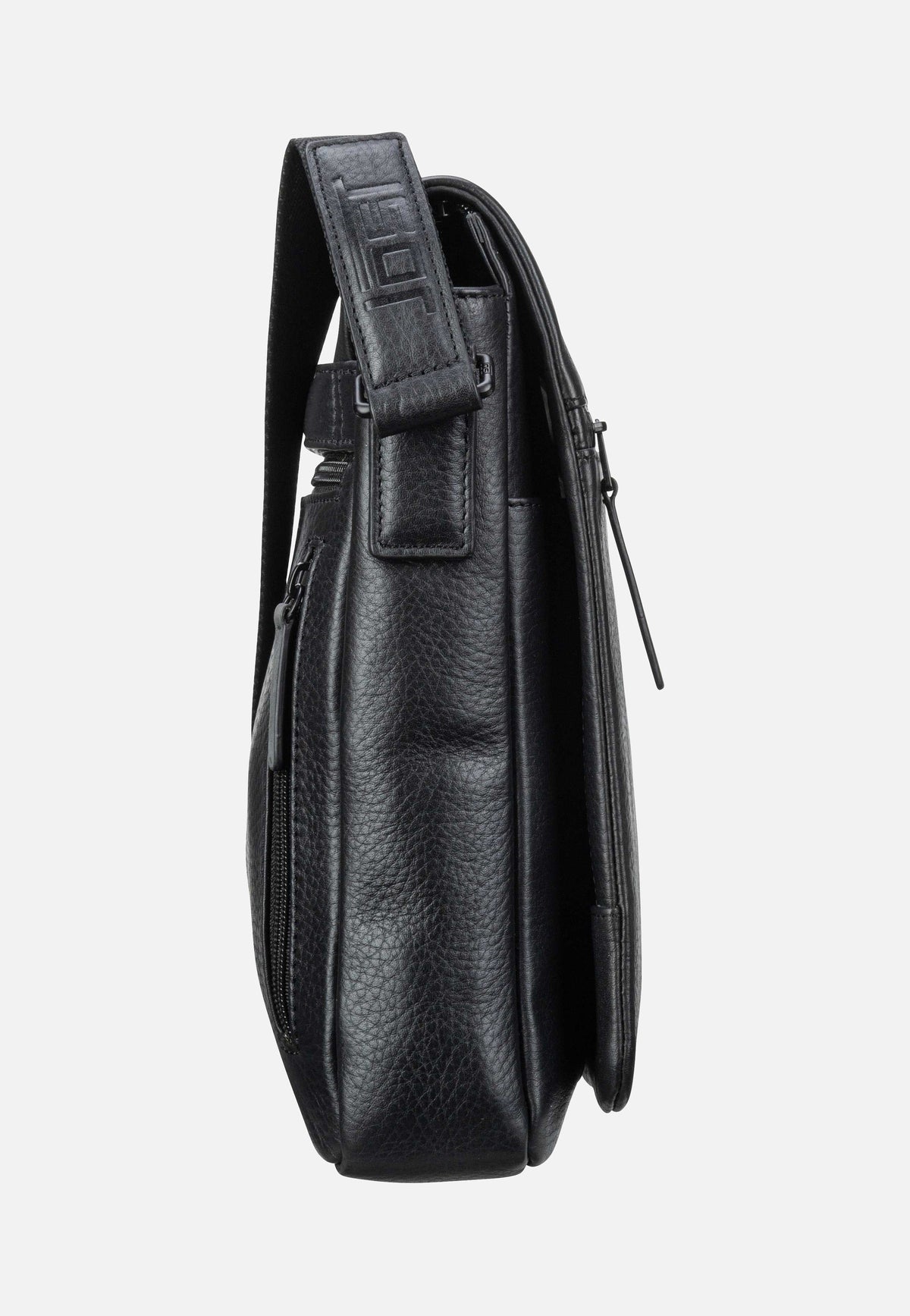 Jost Stockholm Flap S Black Crossbody Bag