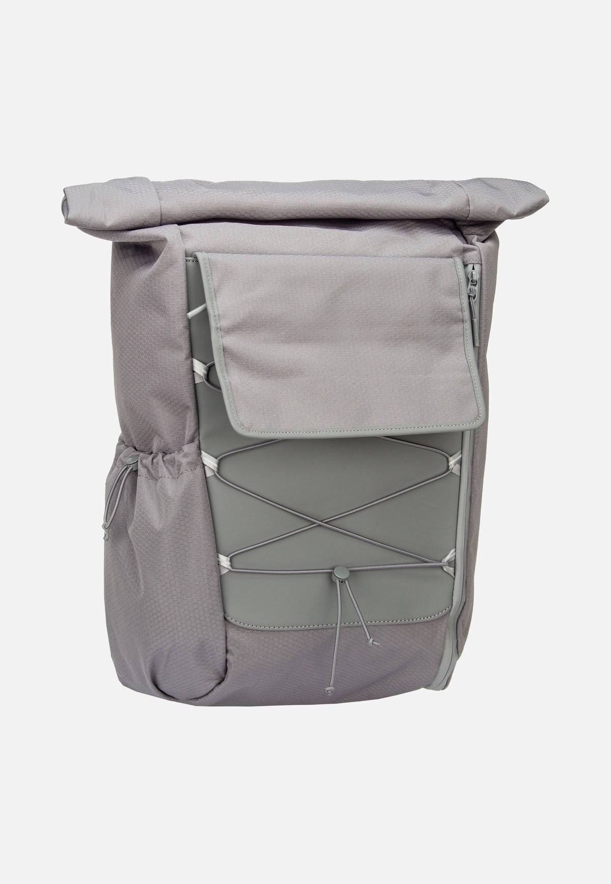 Kapten & Son Banff Stone Grey Rolltop Rucksack