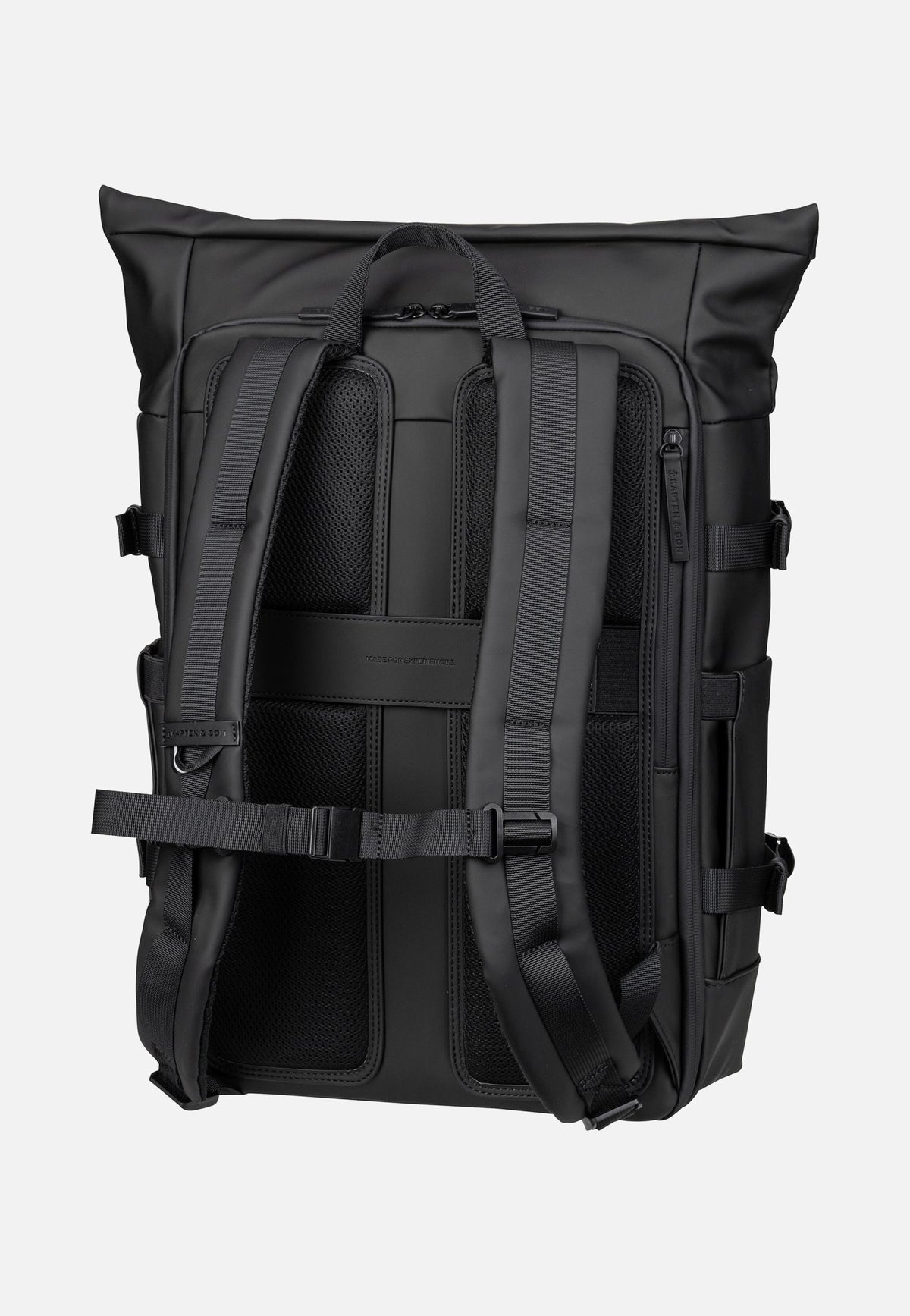 Kapten & Son Helsinki Pro All Black Rucksack