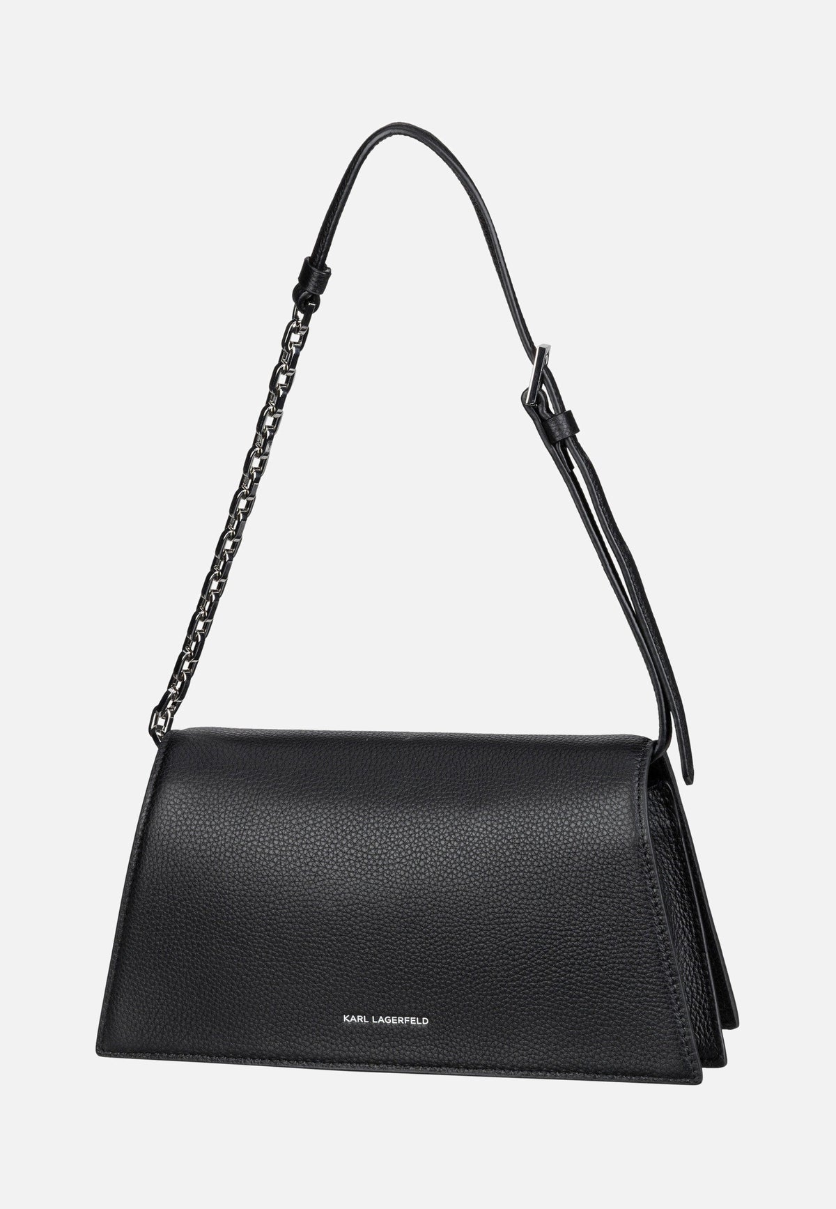Karl Lagerfeld K/Signature 2.0 SP SHB Studs Black Evening Bag