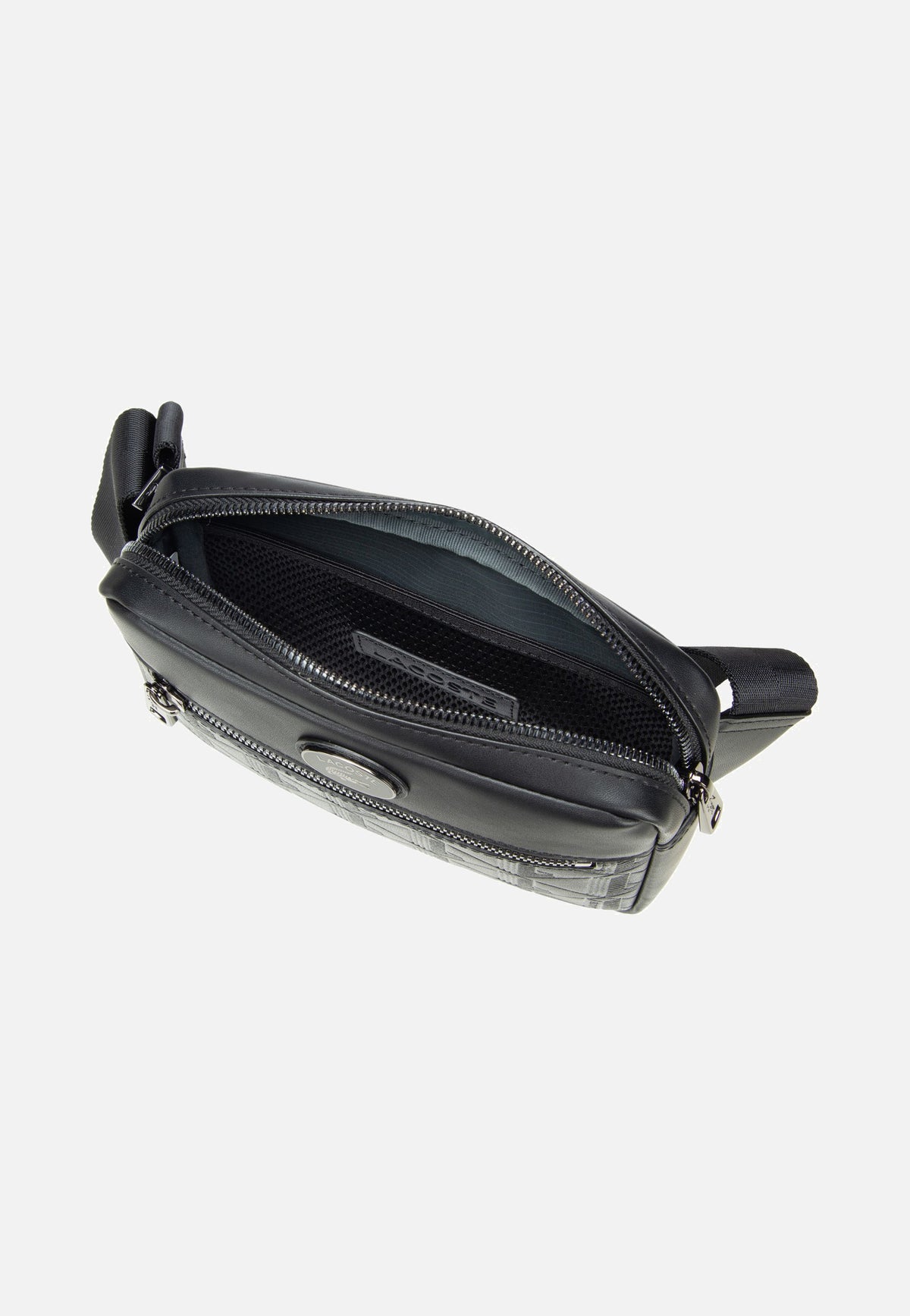 Lacoste Nomogramme Emposeed NH4401MR Noir Crossbody Bag