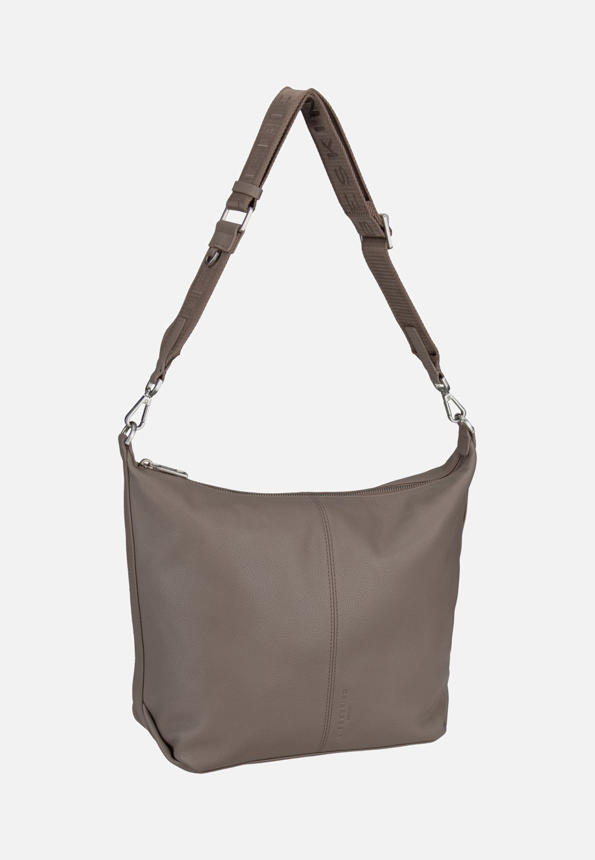 Liebeskind Berlin Paris M Small Pebble Neutral Grey Hobo Bag