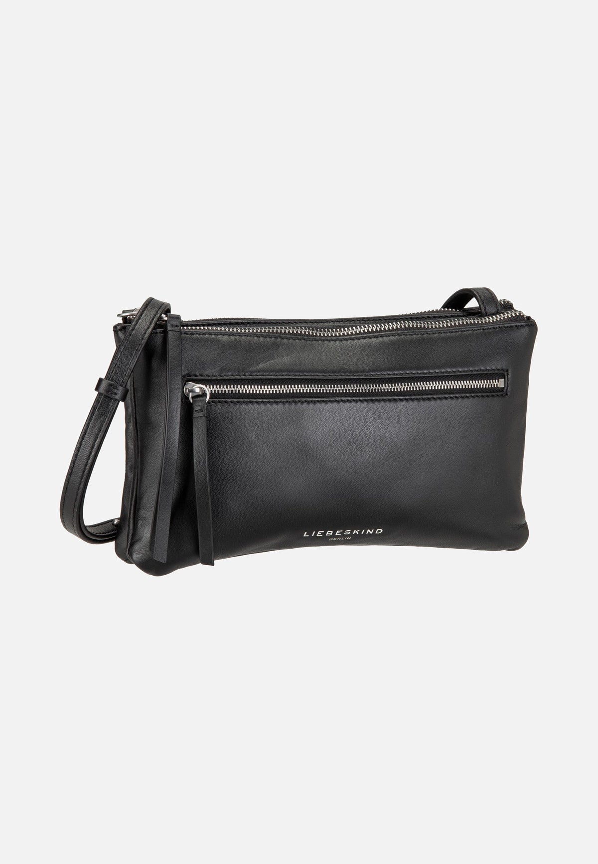 Liebeskind Berlin Zena S Indian Sheep Double Black Crossbody Bag