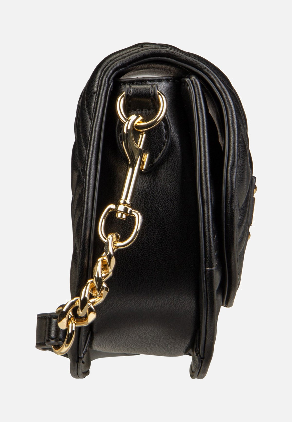 Love Moschino Quilted Bag 4112 Black/Gold Umhängetasche