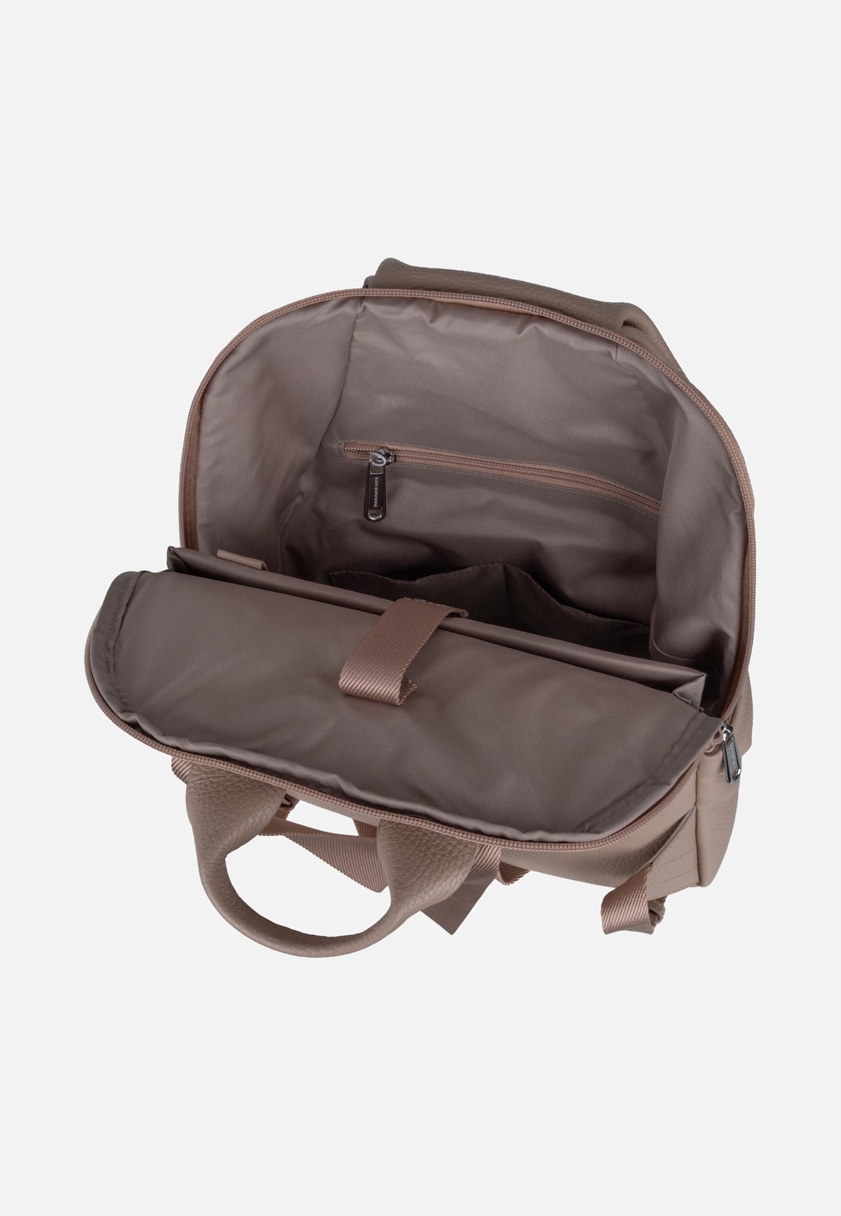 Mandarina Duck Mellow Leather Soft FZTA7 Warm Taupe Rucksack