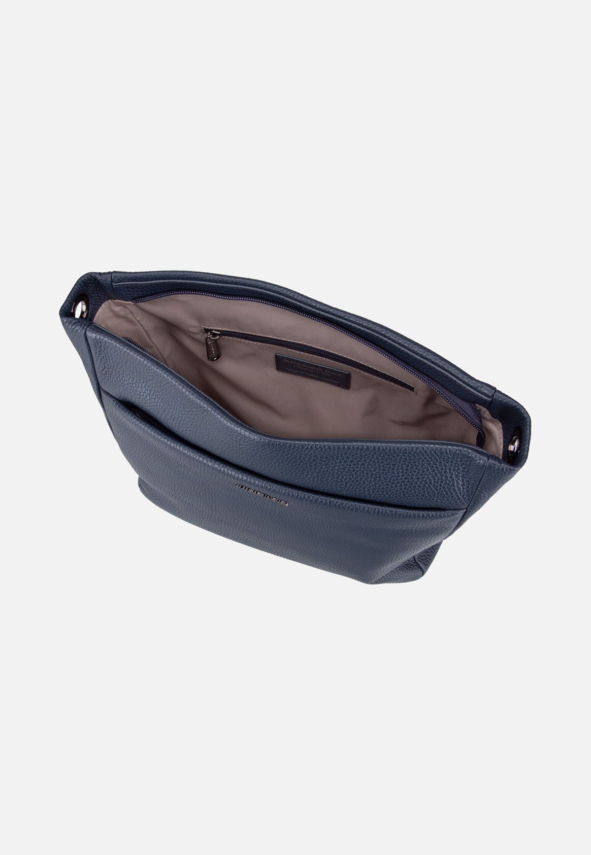 Mandarina Duck Mellow Leather Large FZT04 Dress Blue Umhängetasche