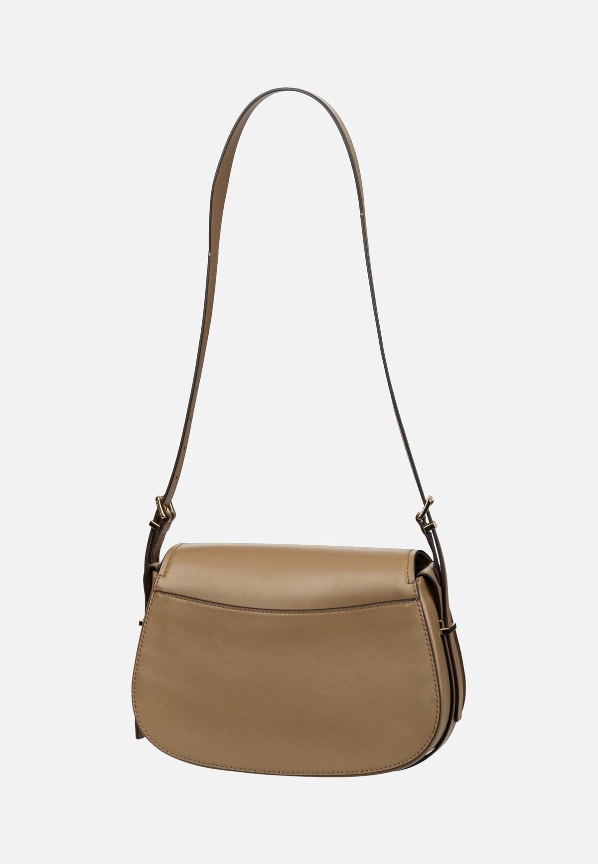 Michael Kors Lydia MD Flap Husk Saddle Bag