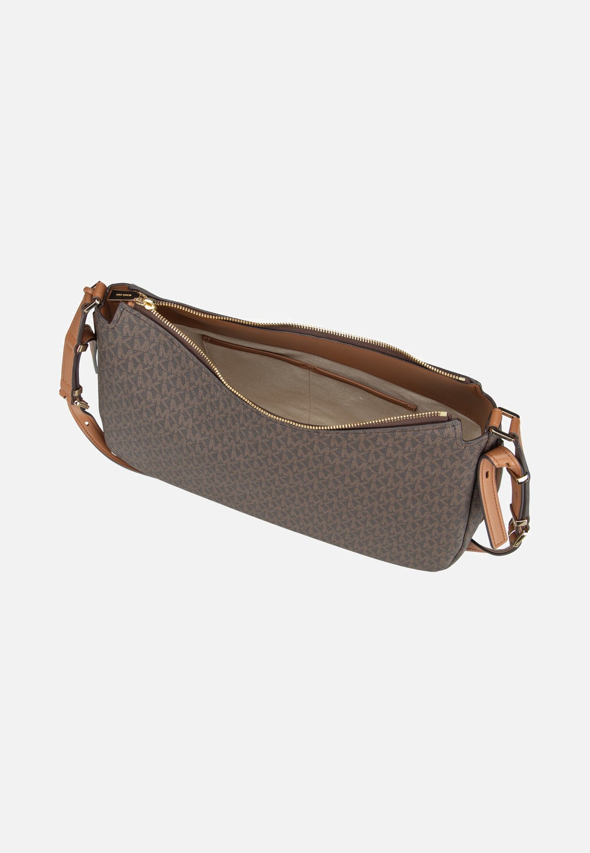 Michael Kors Nolita MD TZ Hobo Shoulder MK Brown/Acorn Schultertasche