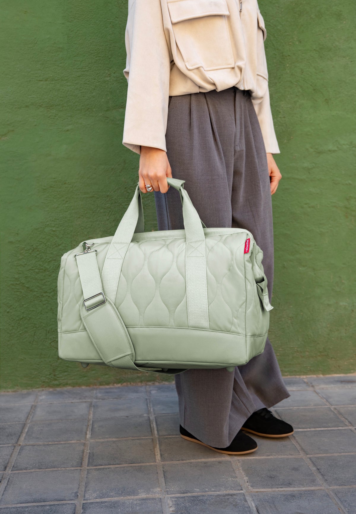 reisenthel Allrounder L Puffer Iced Matcha Weekender
