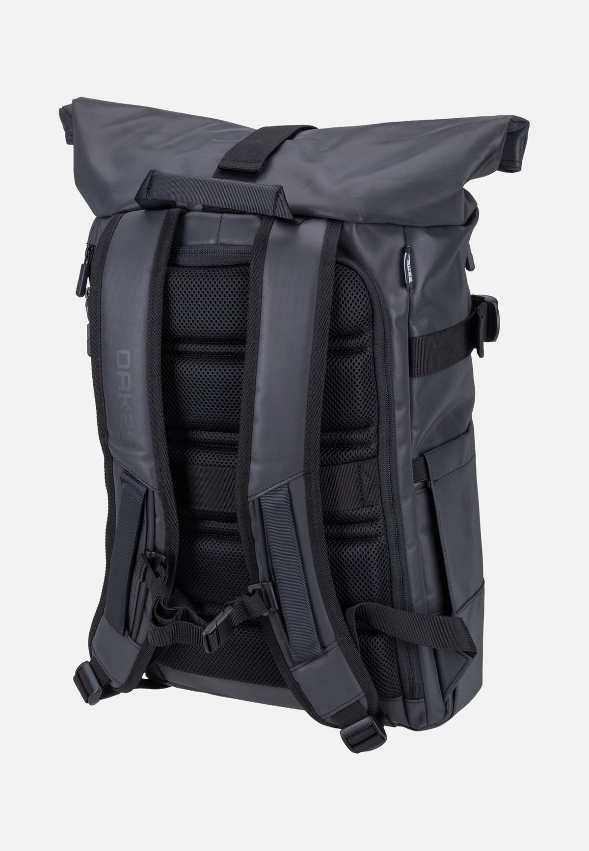 OAK25 LumoSense Rolltop Black Rolltop Rucksack