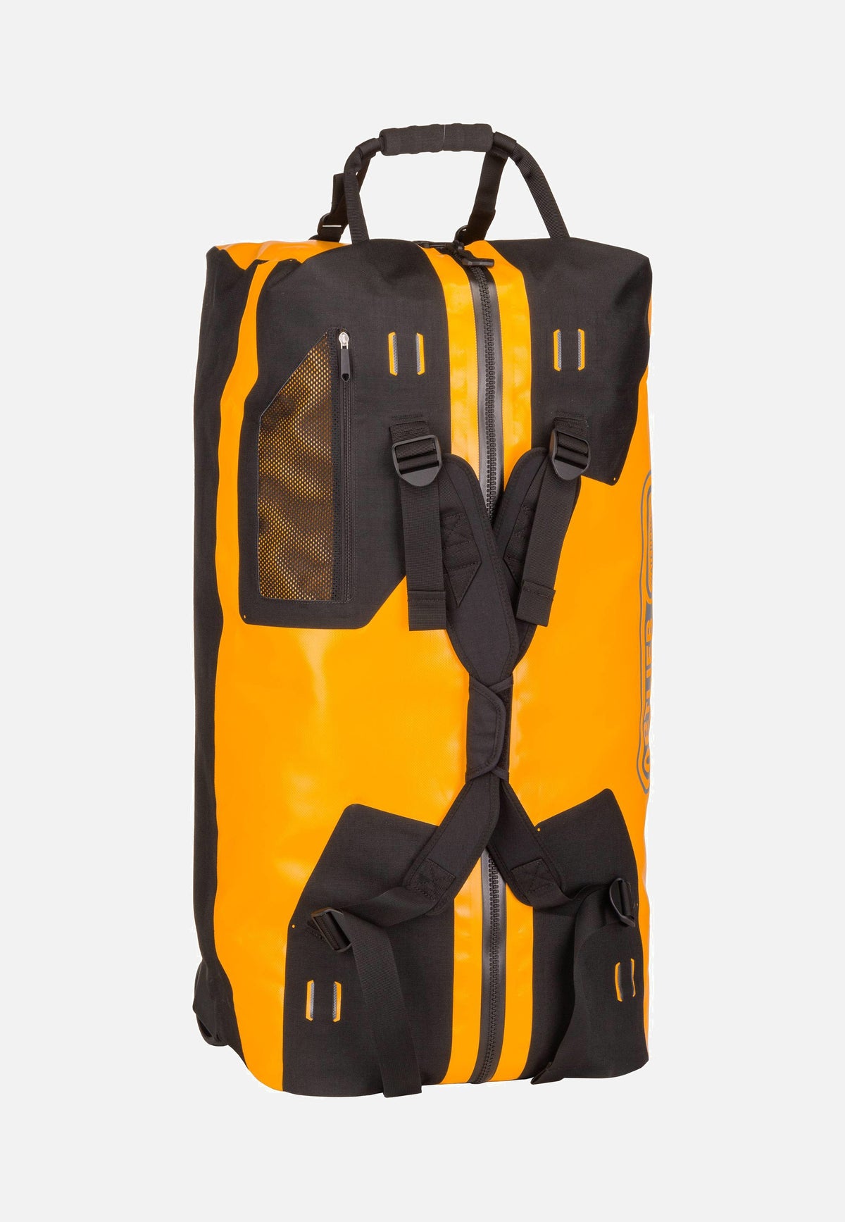 ORTLIEB Duffle RS 110L Sonnengelb Schwarz Reisetasche mit Rollen
