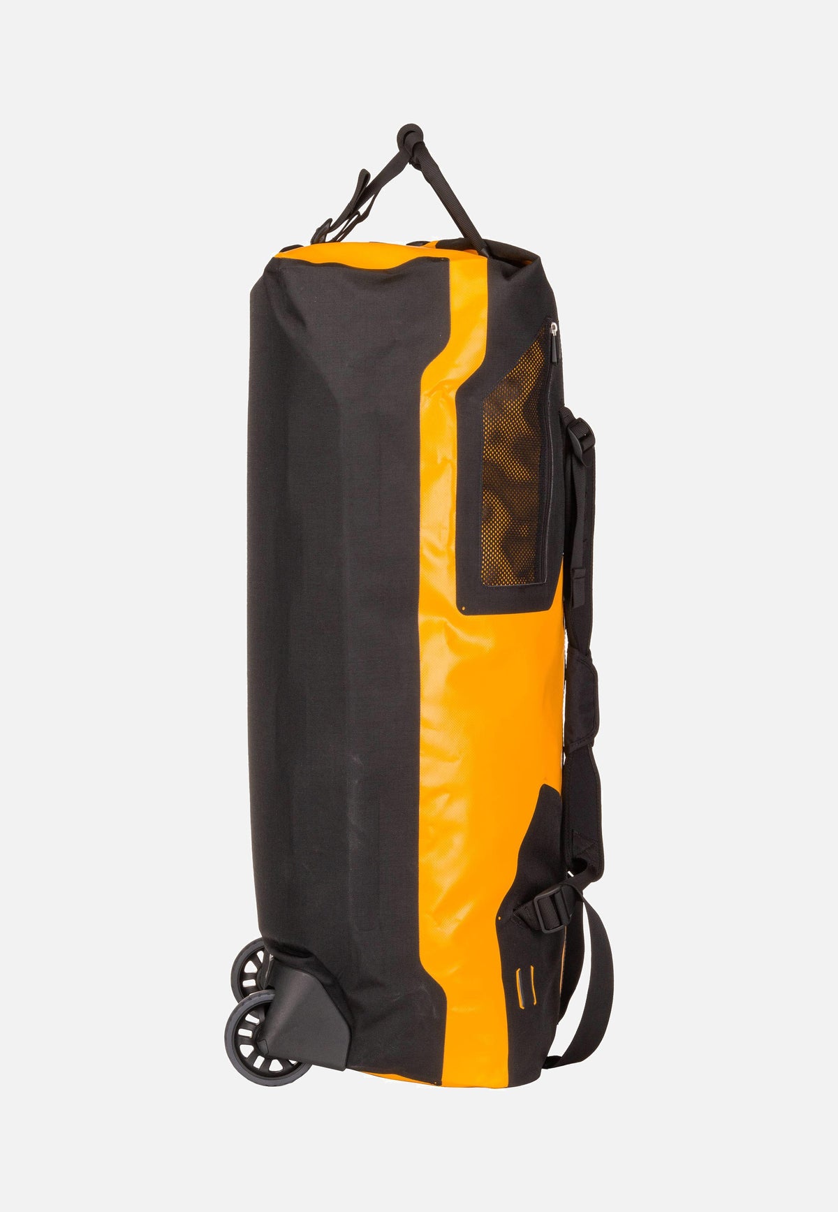 ORTLIEB Duffle RS 110L Sonnengelb Schwarz Reisetasche mit Rollen