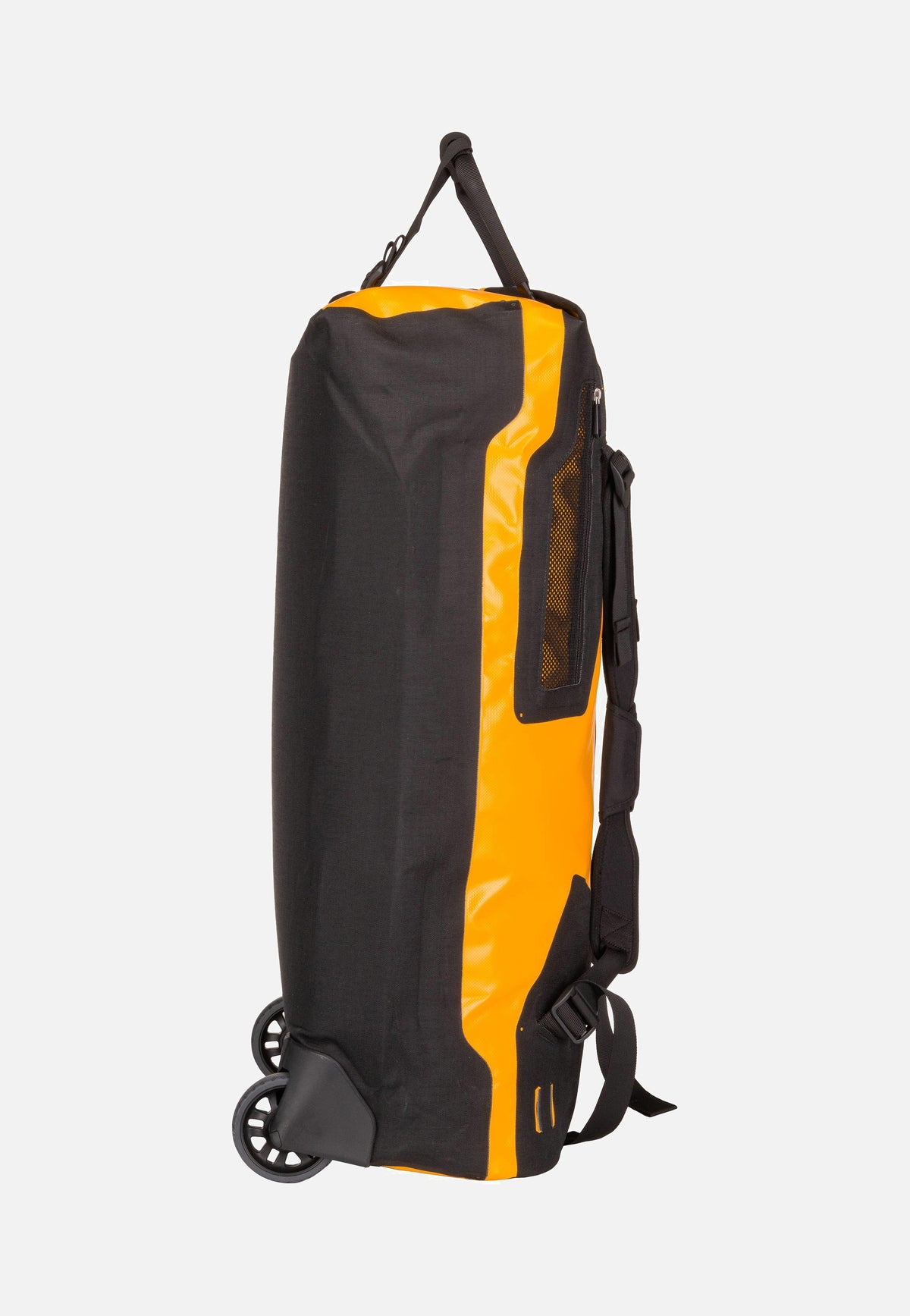 ORTLIEB Duffle RS 85L Sonnengelb Schwarz Reisetasche mit Rollen