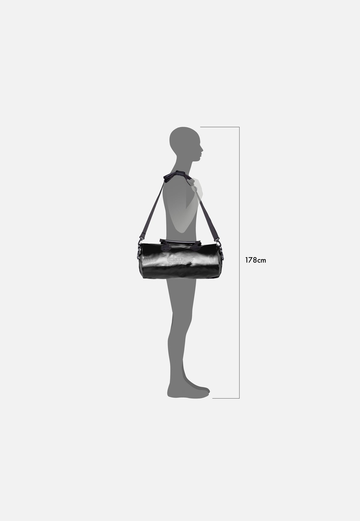 ORTLIEB Rack-Pack 24L Schwarz Dufflebag