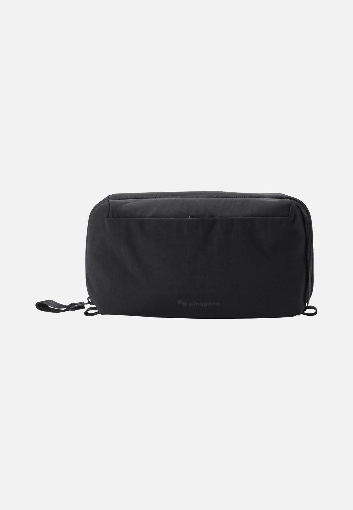 pinqponq Washbag Crinkle Black Kulturbeutel