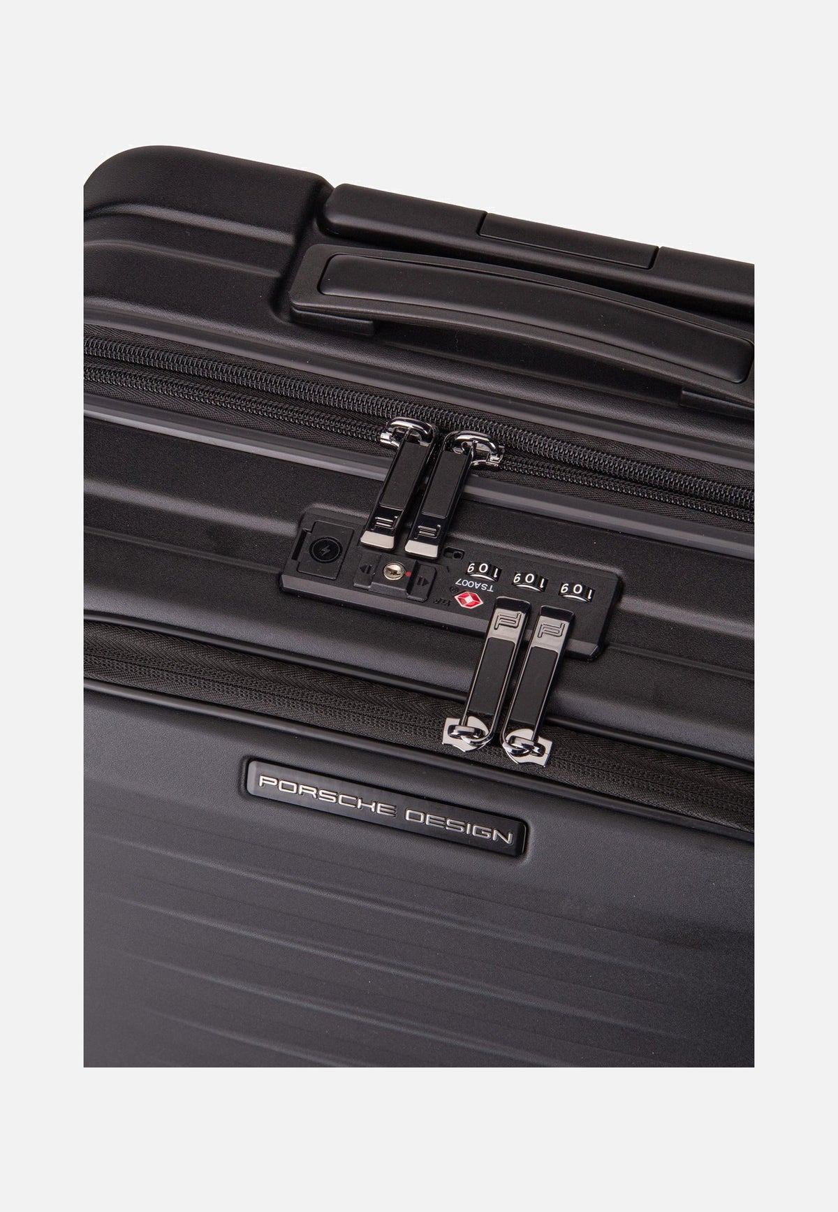 Porsche Design Roadster HC Trolley S Bus. Black Matt Koffer