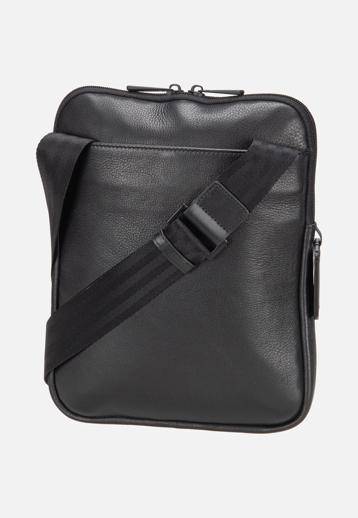 Porsche Design Roadster Leather Evo Shoulder Black Umhängetasche