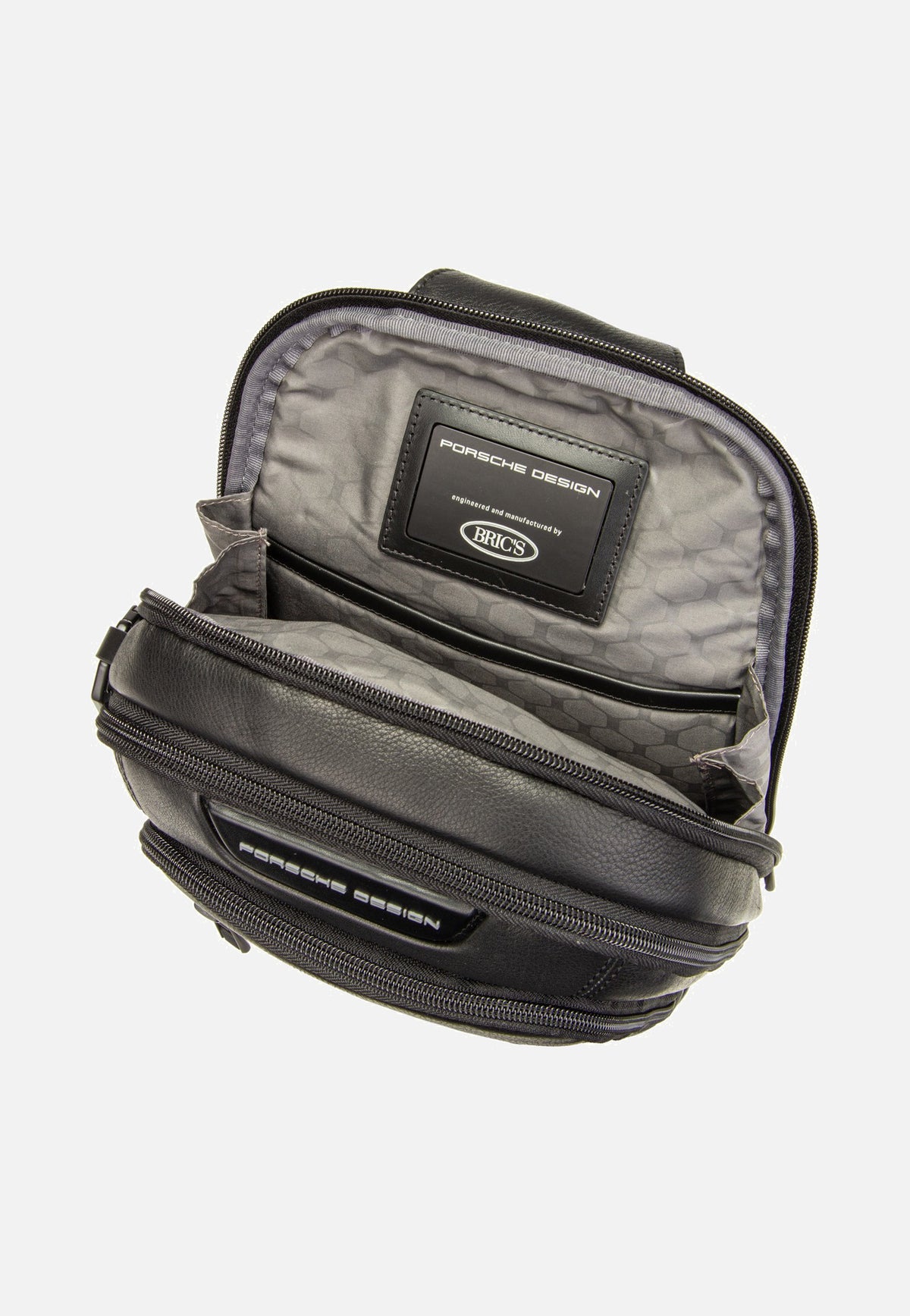 Porsche Design Roadster Leather Evo Sling Bag Black Sling Bag