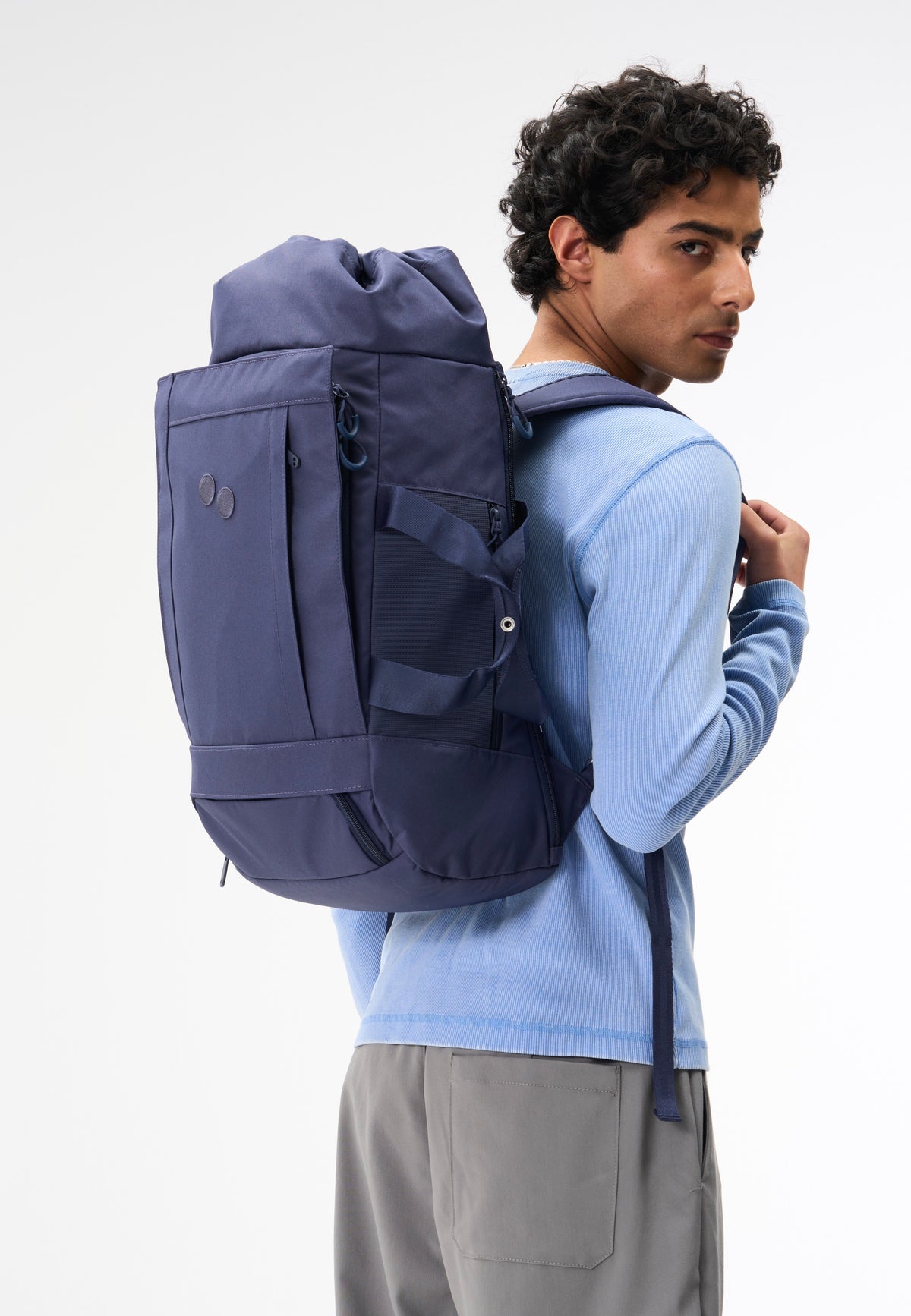 pinqponq Blok Medium Future Dusk Reiserucksack