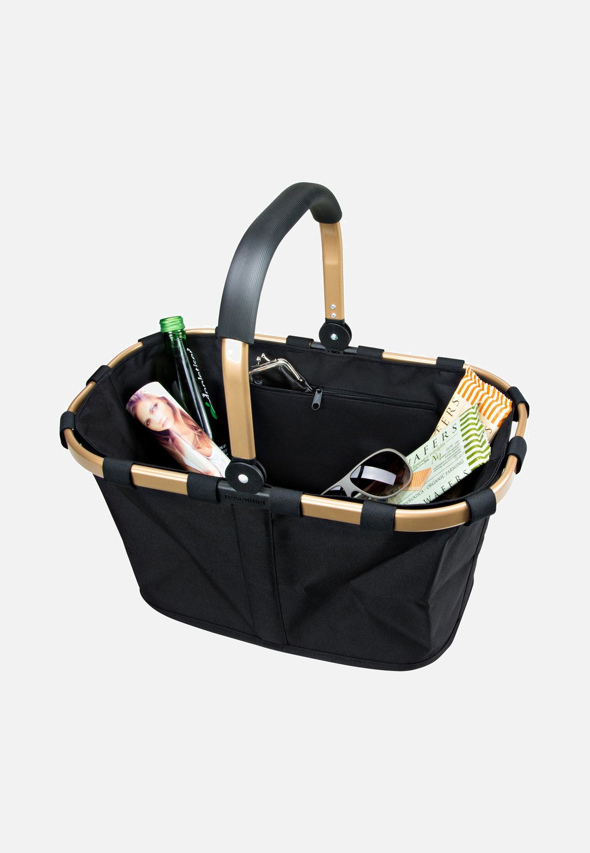 reisenthel Carrybag Frame Gold/Black Einkaufskorb