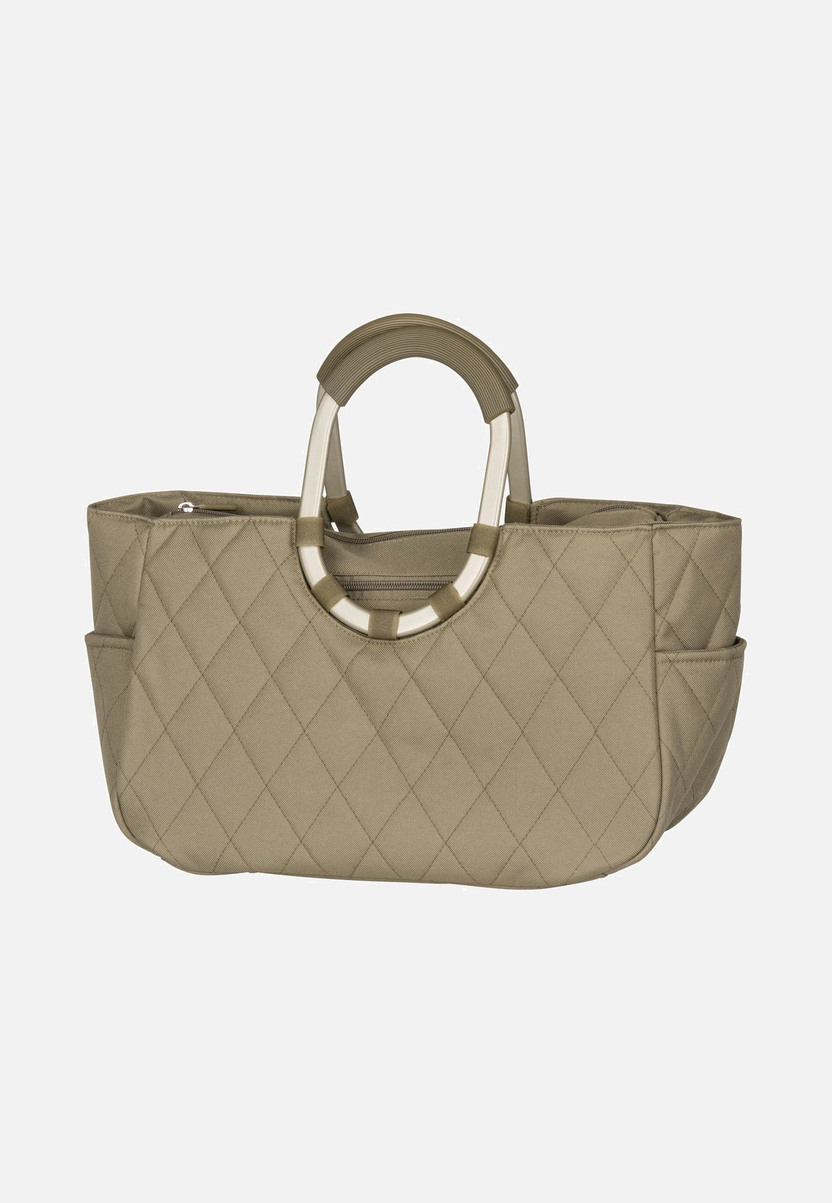 reisenthel Loopshopper M Frame Rhombus Olive Einkaufskorb