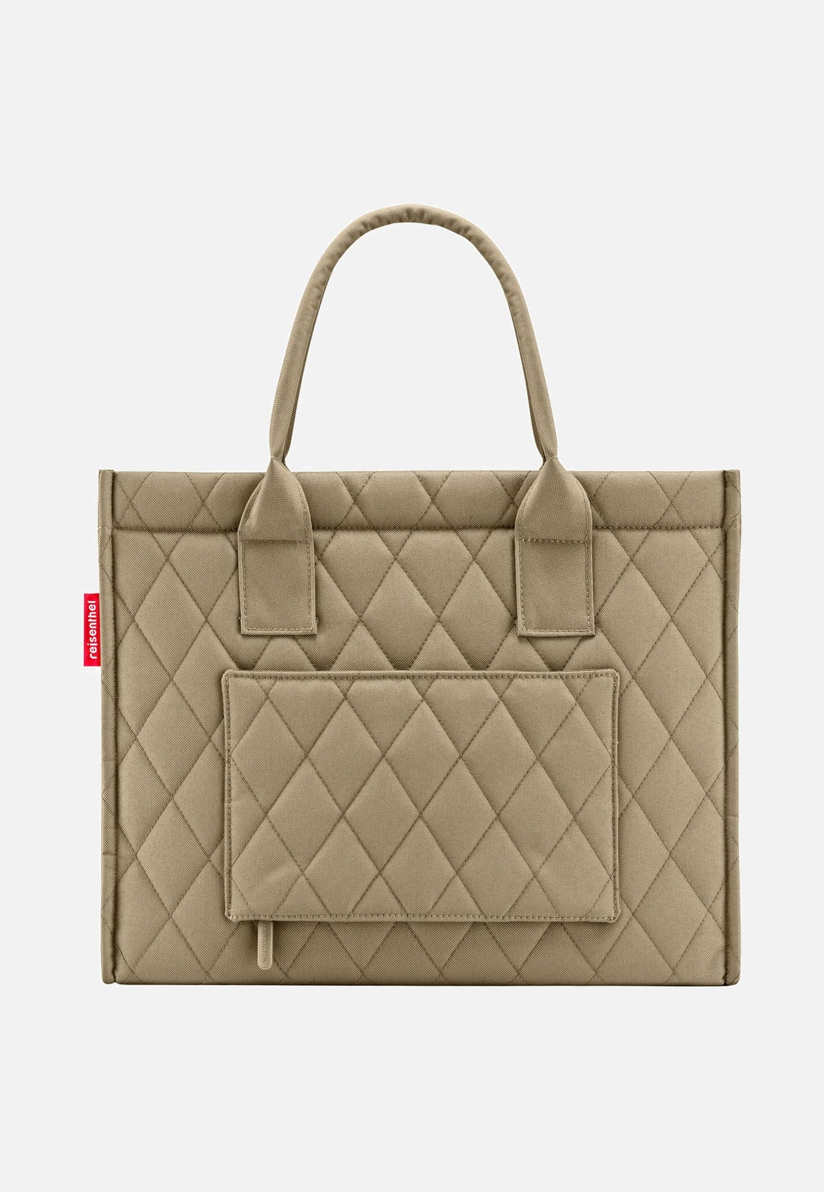 reisenthel Daily Shopper Business Rhombus Olive Tote Bag
