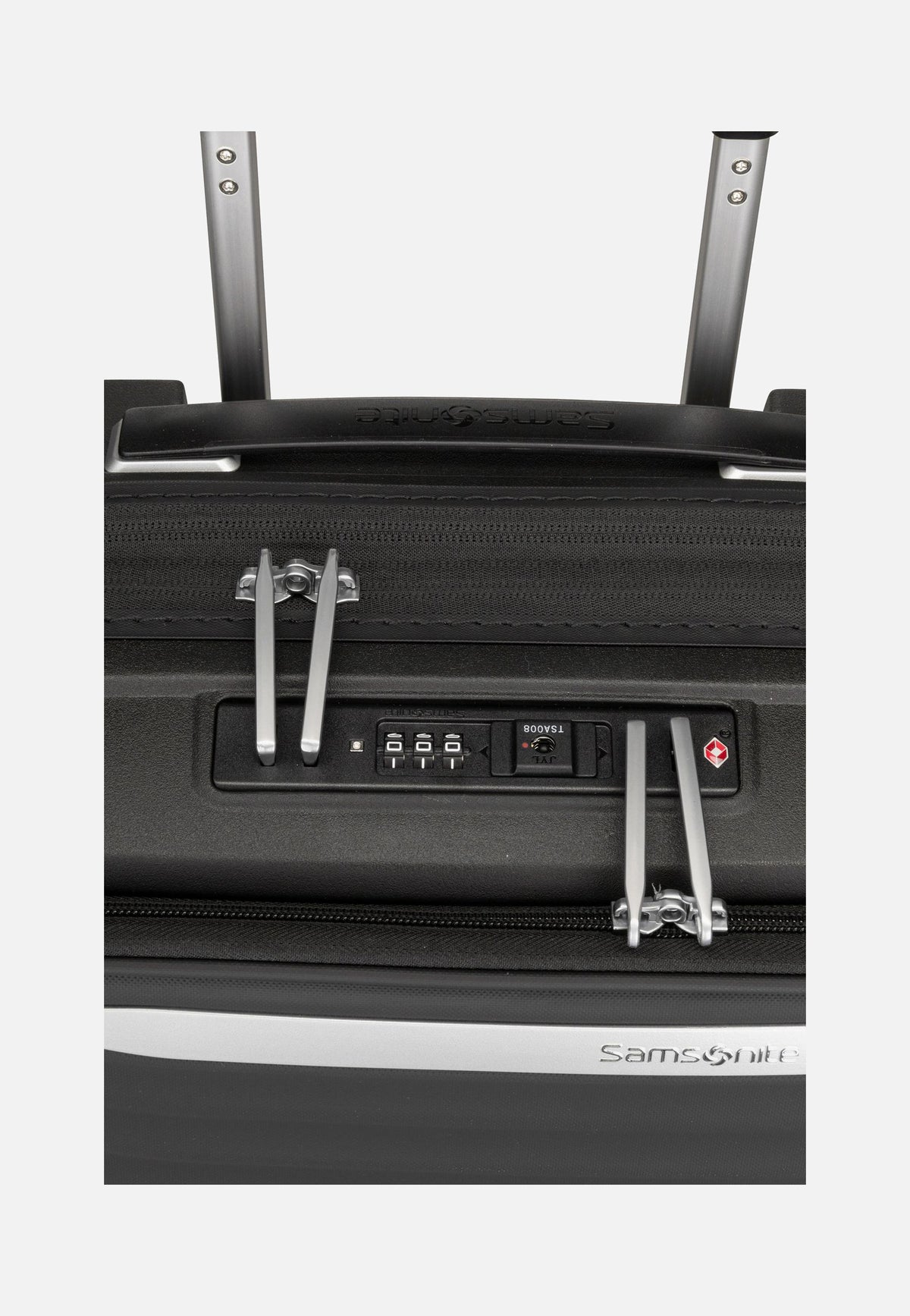 Samsonite Upscape Spinner 55 EXP Easy Access Black Koffer