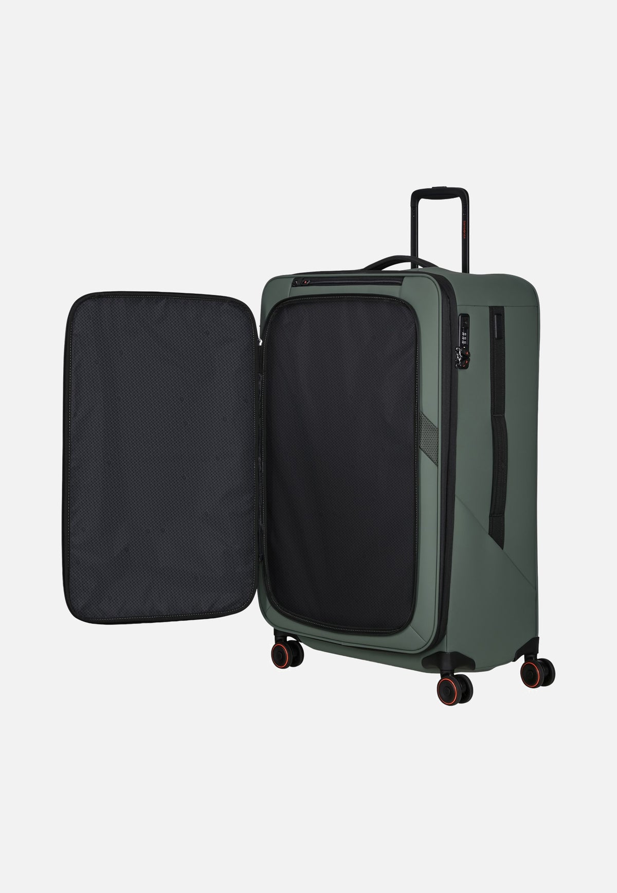 Samsonite Glazed Spinner 78/29 Exp Sage Green Koffer