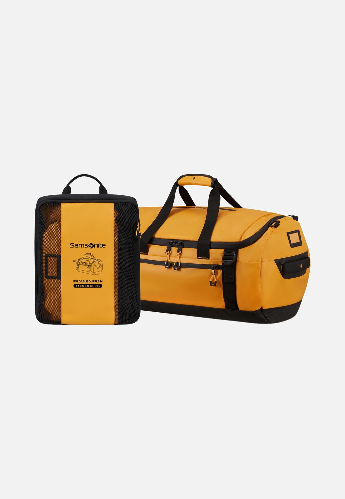 Samsonite Prodiver Foldable Duffle M Yellow Dufflebag