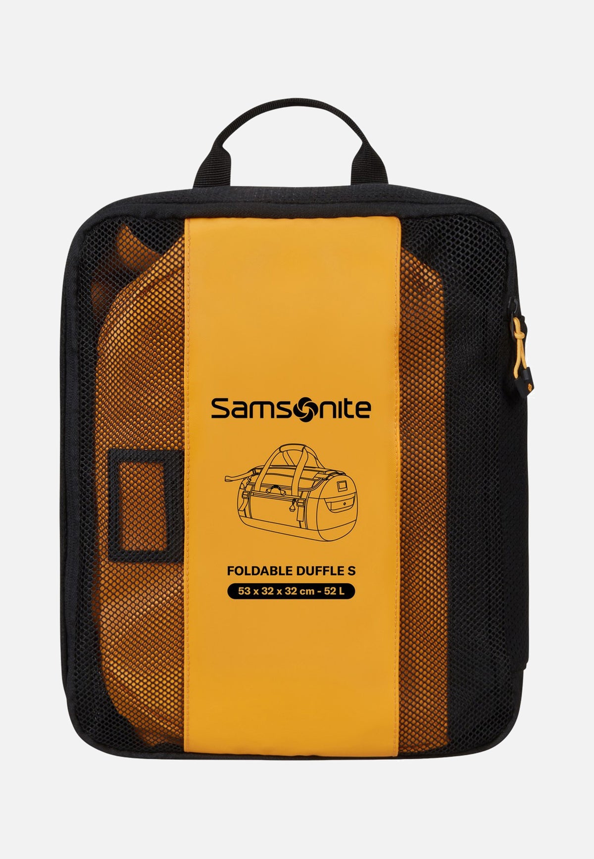 Samsonite Prodiver Foldable Duffle S Yellow Dufflebag