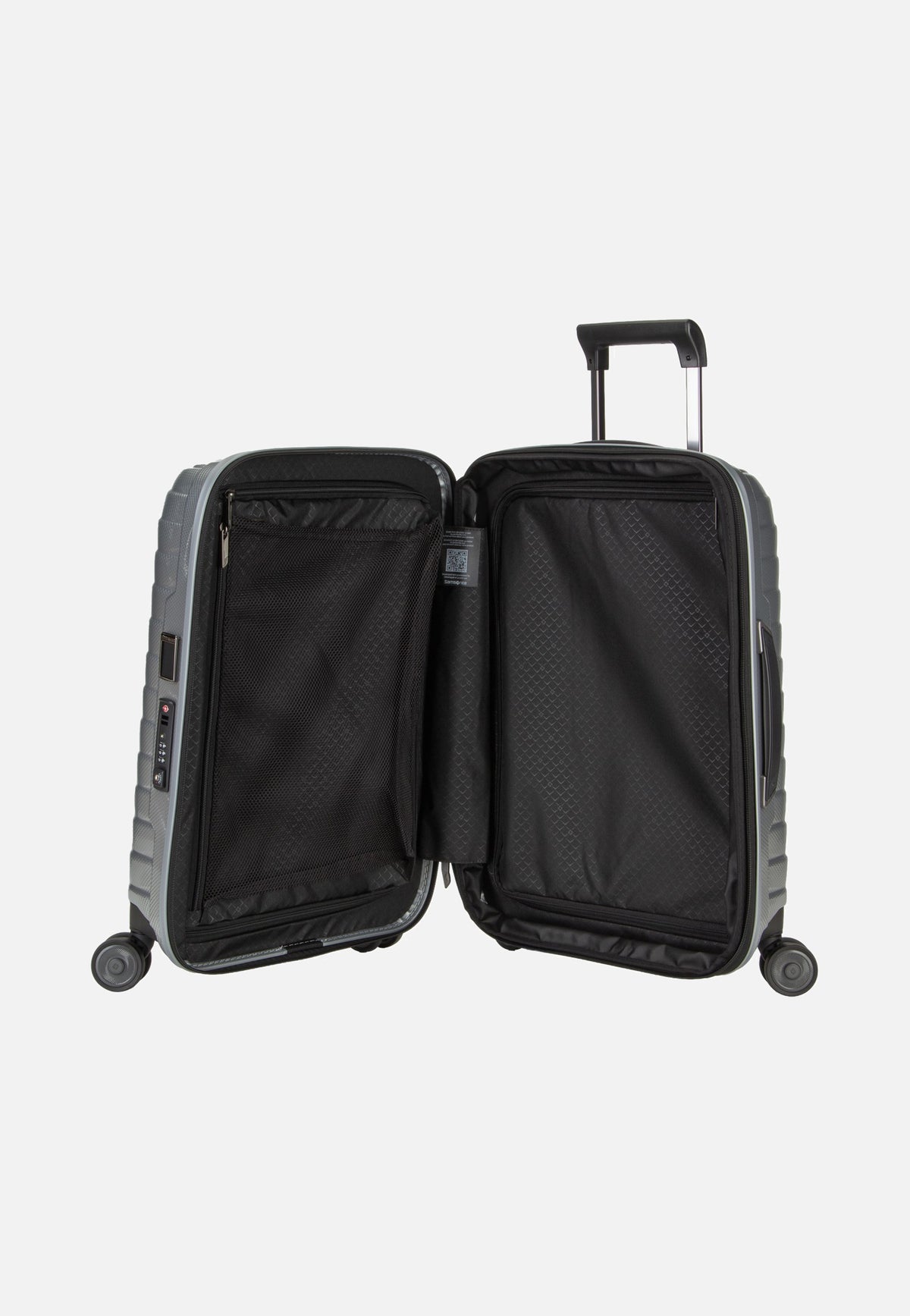 Samsonite Proxis Spinner 55/20 Exp Silver Koffer