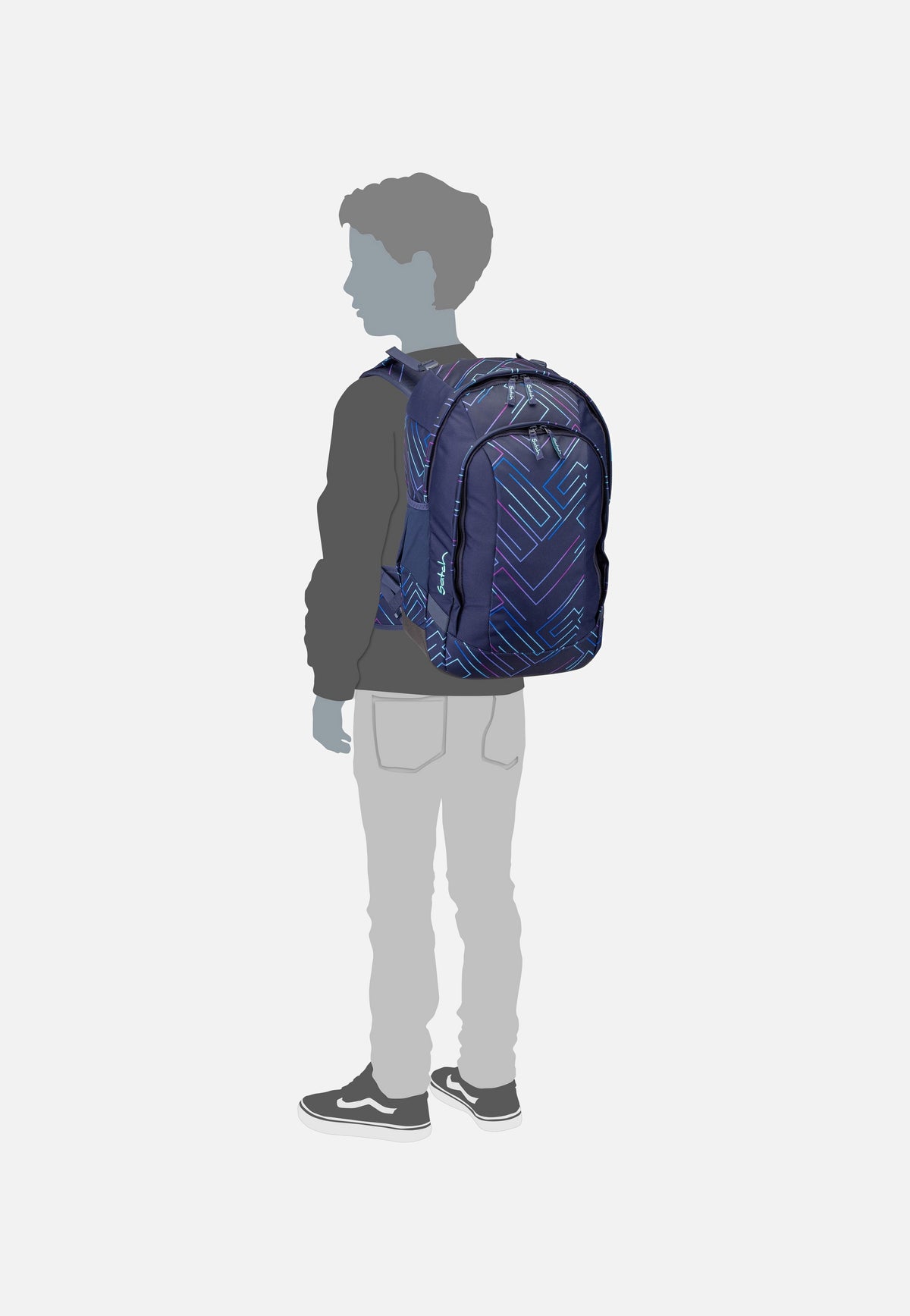 satch satch Air Mystic Nights School Bag