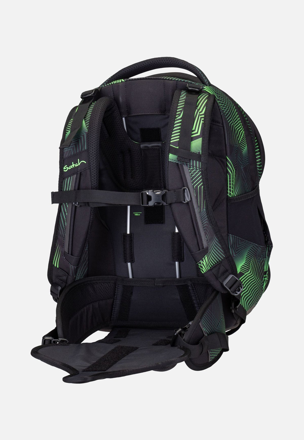 satch satch Match Seismic Green Schulranzen