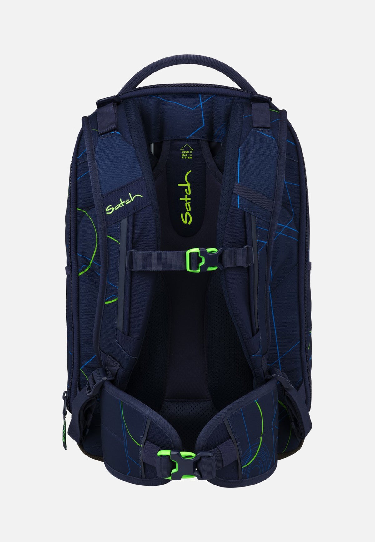 satch Match Plus Blue Tech School Bag