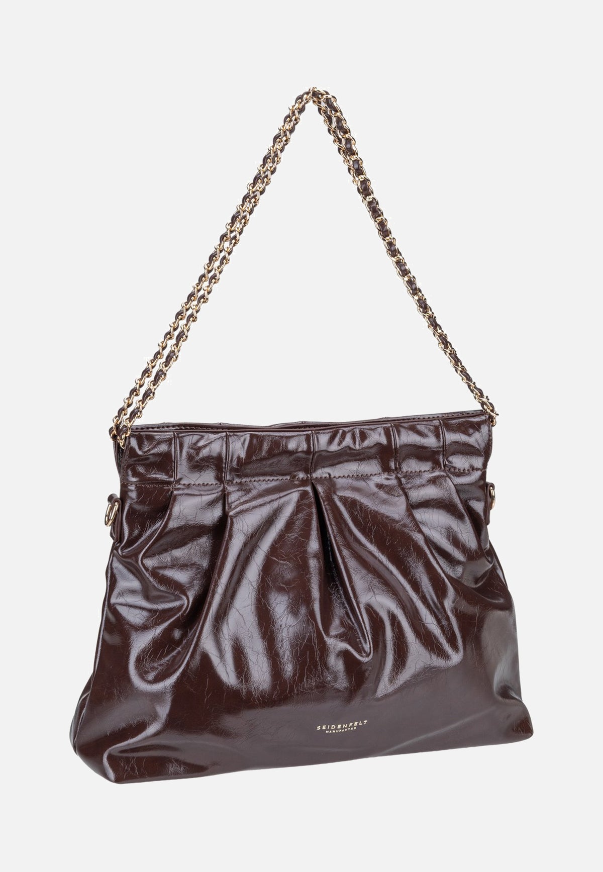 Seidenfelt Loimaa Shoulderbag Dark Brown Schultertasche