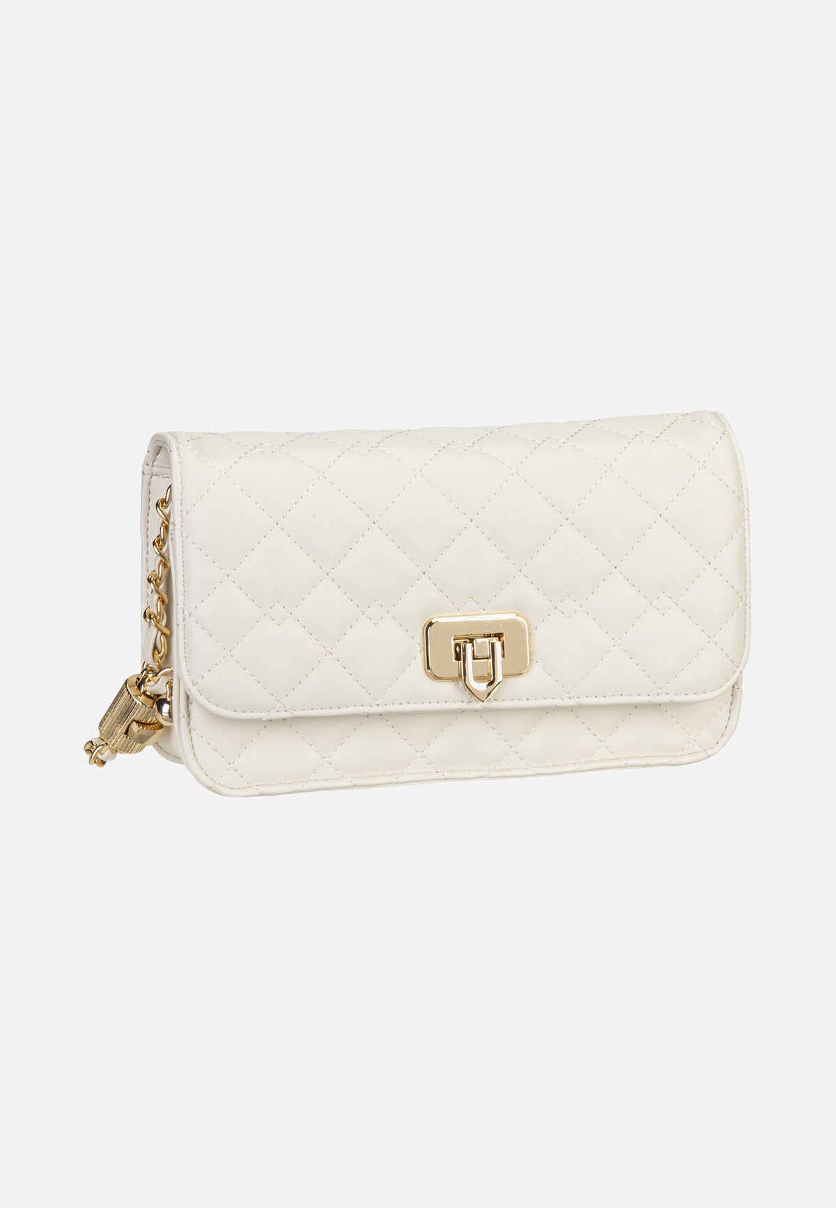 Seidenfelt Sande Clutch Beige Abendtasche