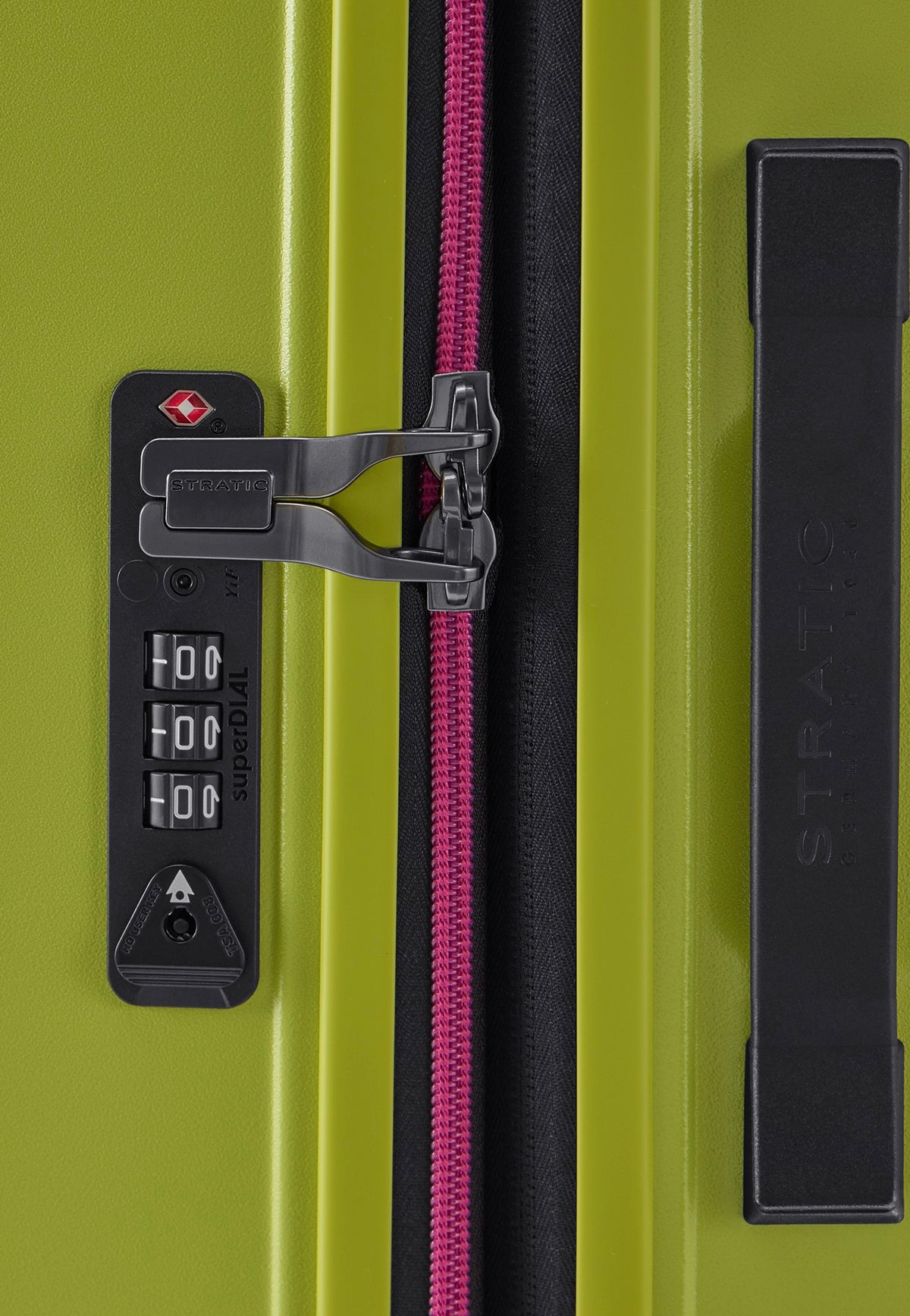 Stratic Buzz Trolley M Lime Green Koffer