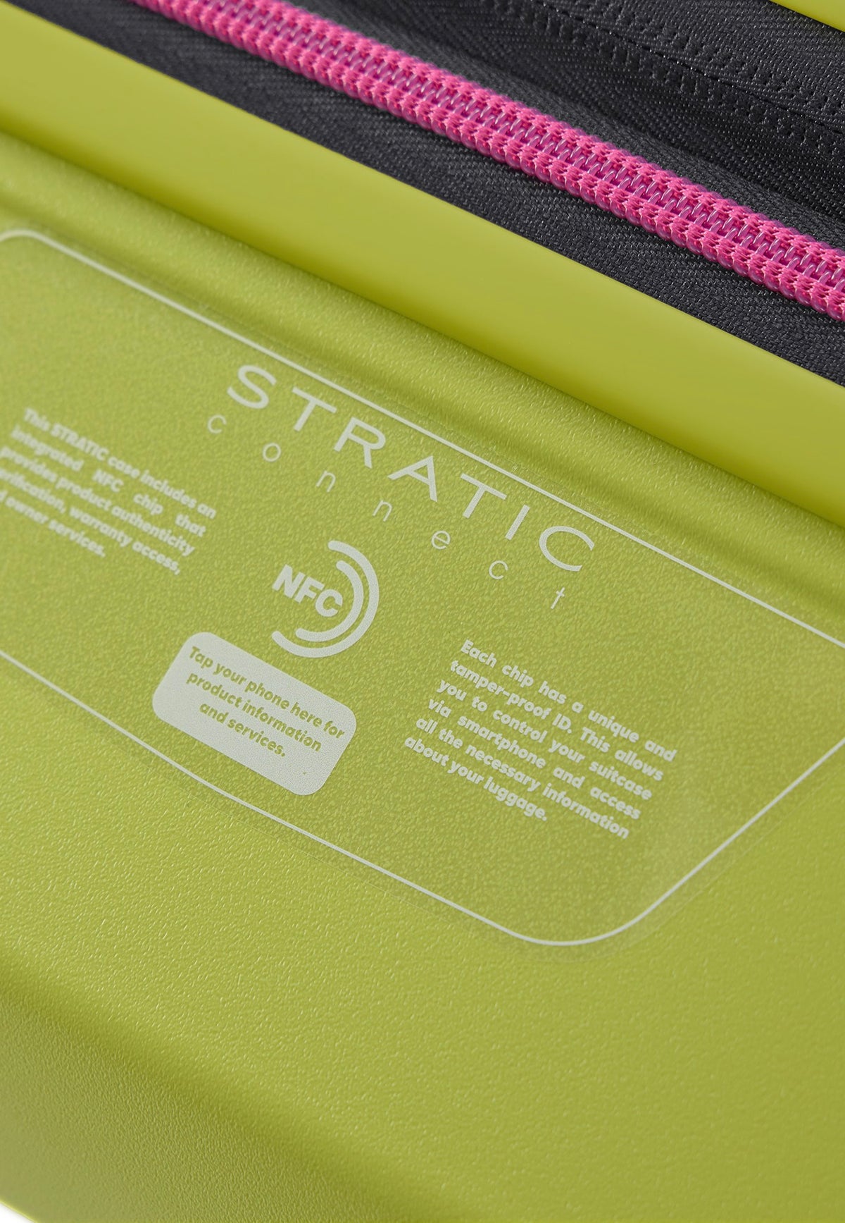 Stratic Buzz Trolley S Lime Green Koffer
