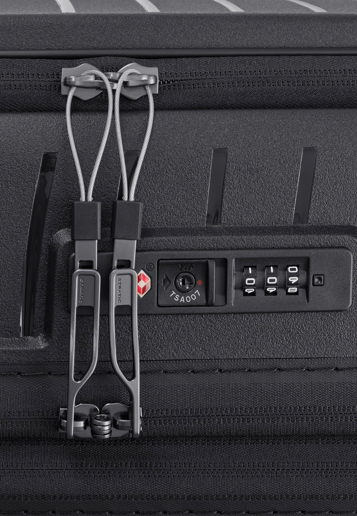 Stratic Novium ML Trolley S Black Koffer