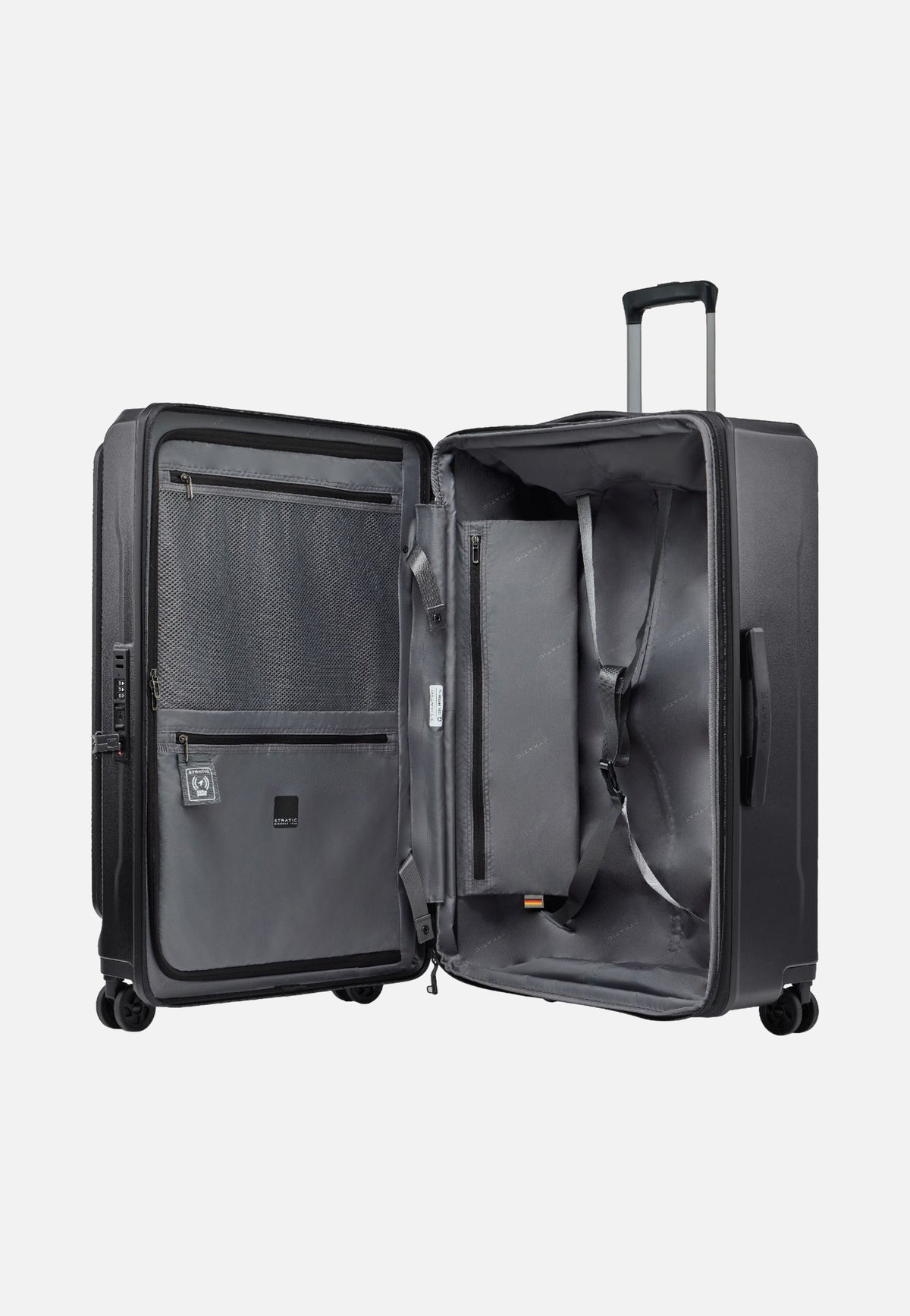 Stratic Phoenix ML Trolley L Black Koffer