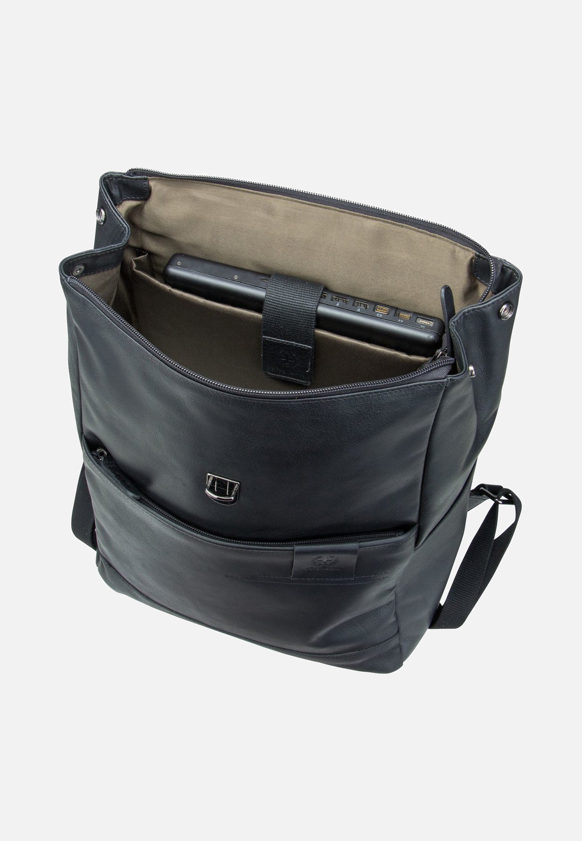 Strellson Hyde Park MVF Black Rucksack