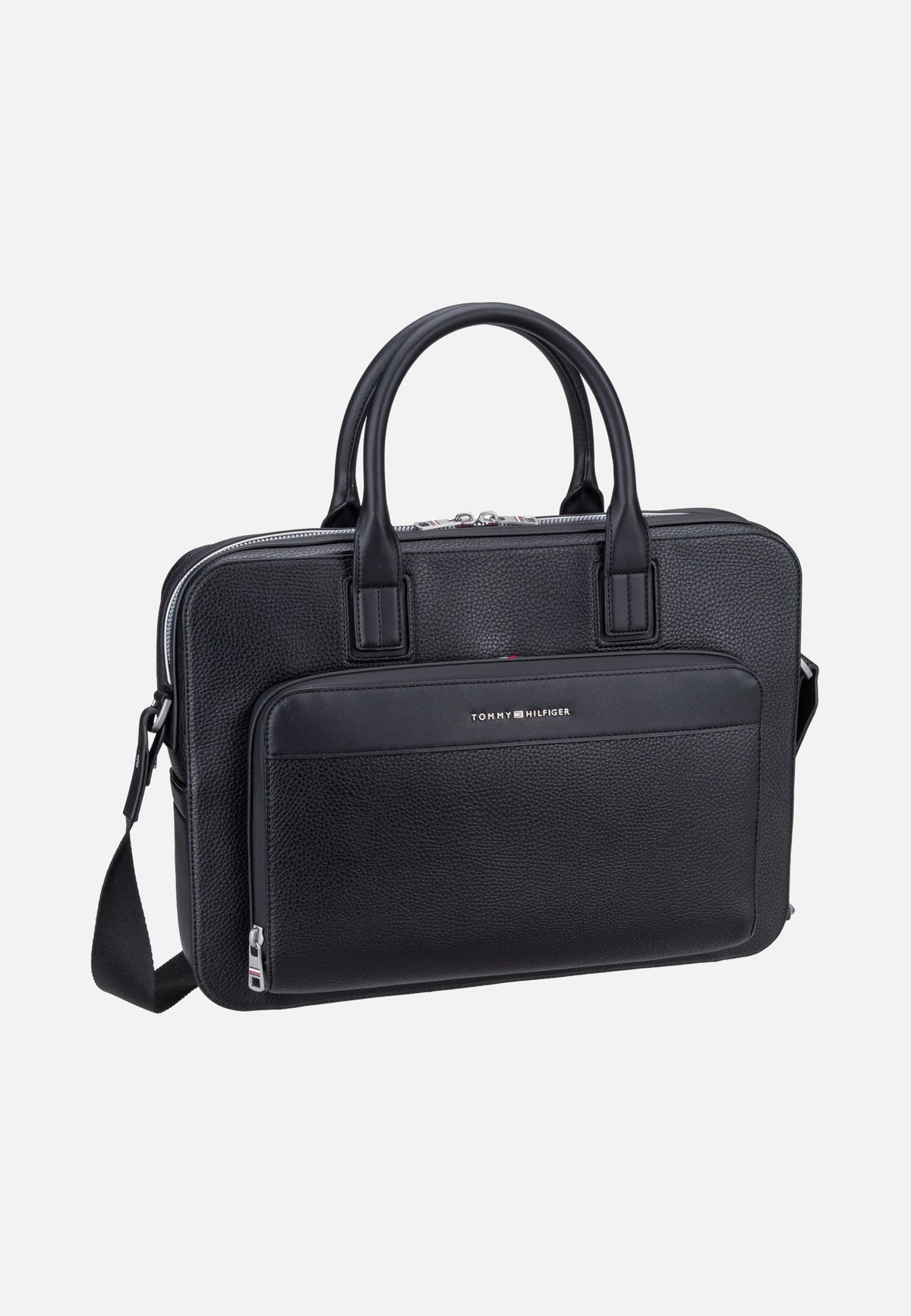 Tommy Hilfiger TH Central Slim Computer Black Aktentasche