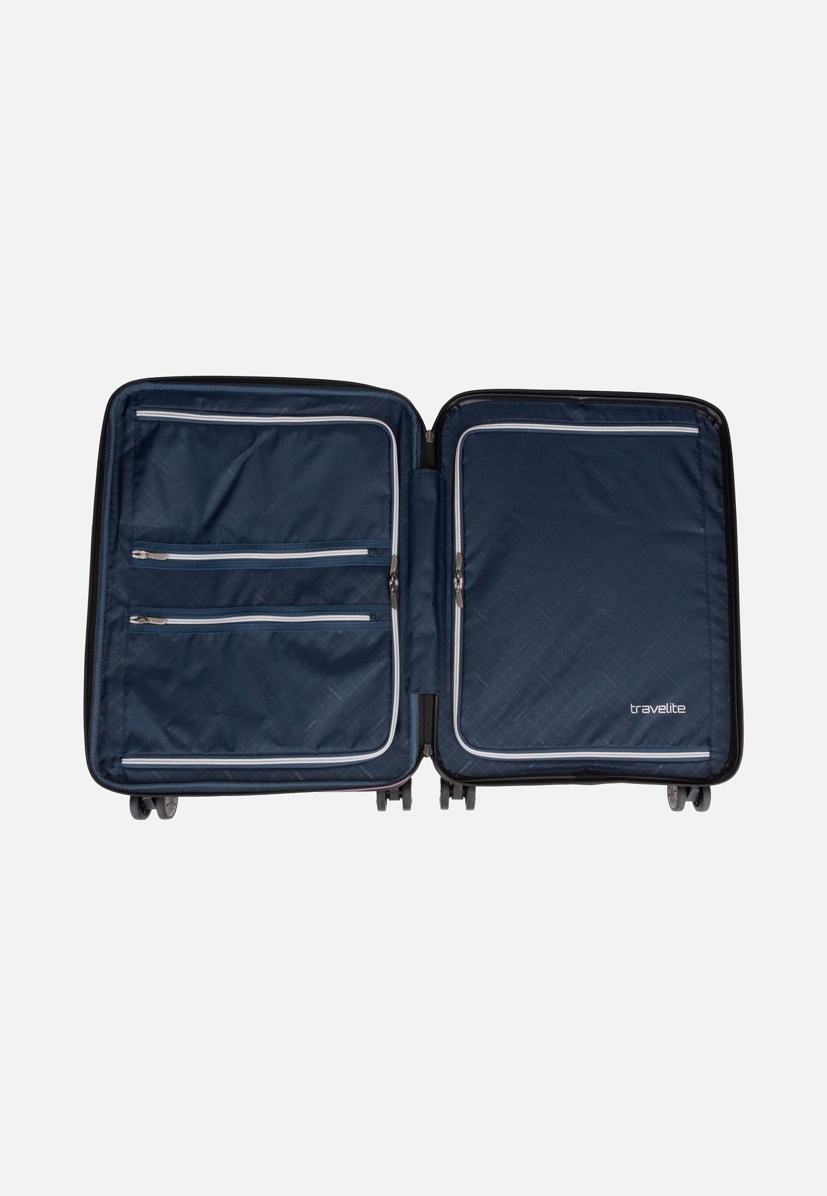 travelite Air Base 4-Rad Trolley S Exp Flieder Koffer