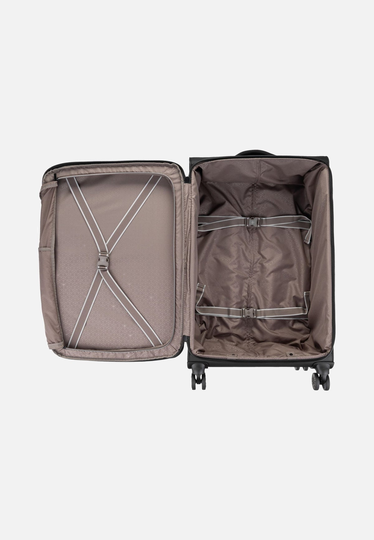 travelite Crosslite 4w Trolley L Schwarz Koffer