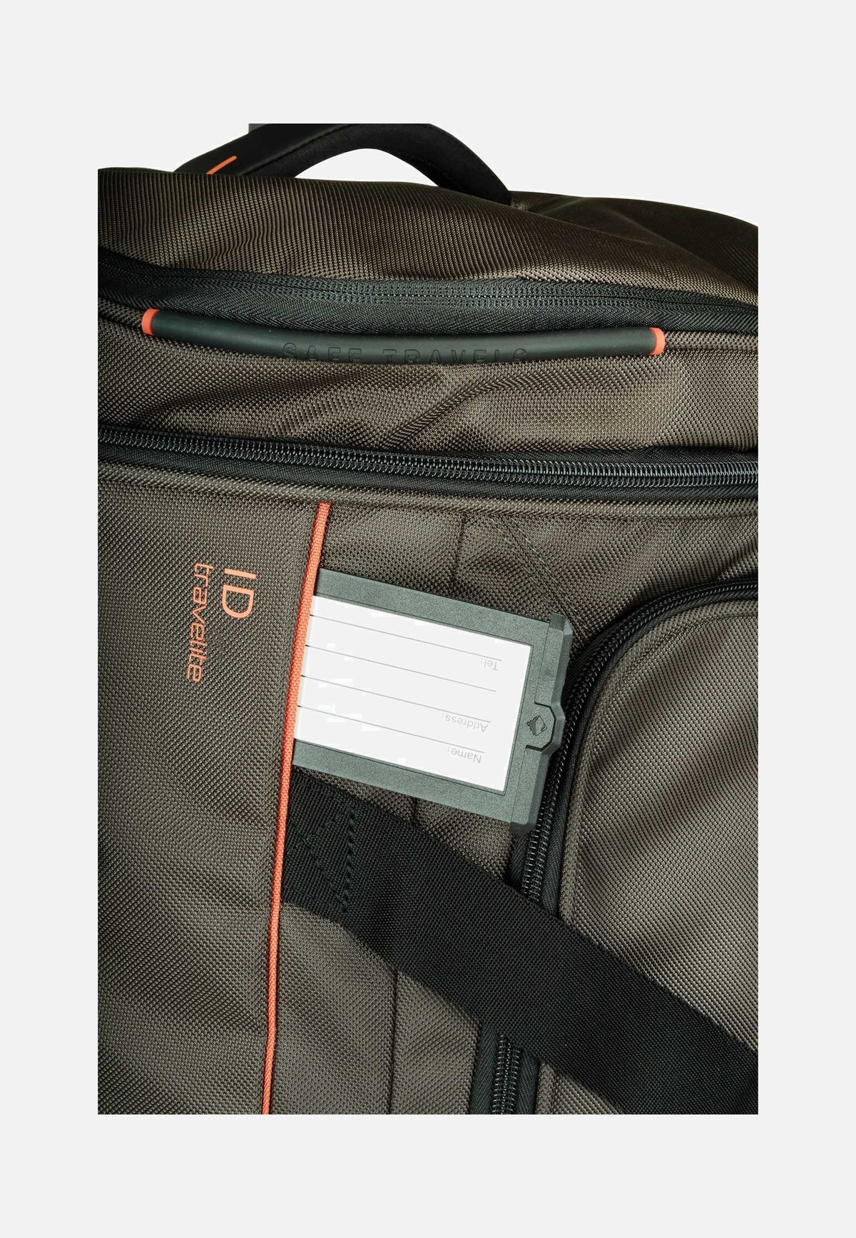 travelite Crosslite L Oliv Reisetasche mit Rollen