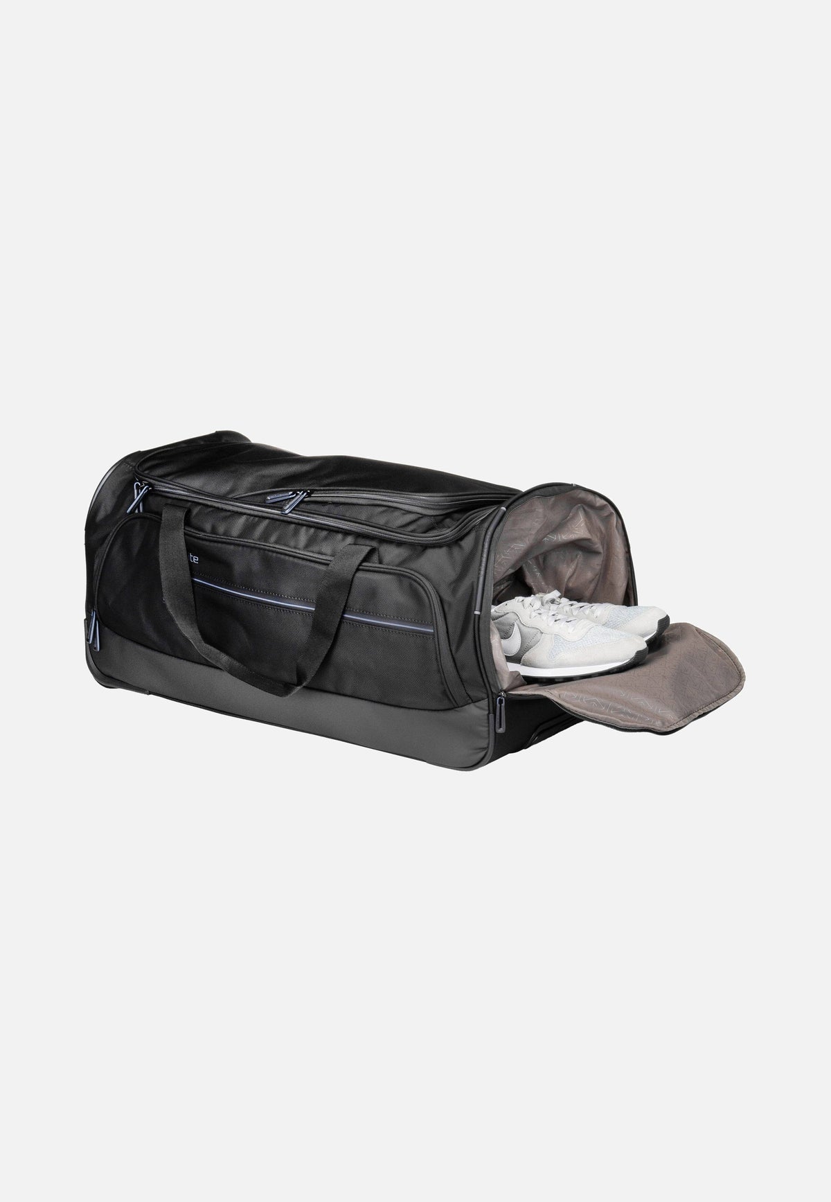 travelite Crosslite M Schwarz Reisetasche mit Rollen