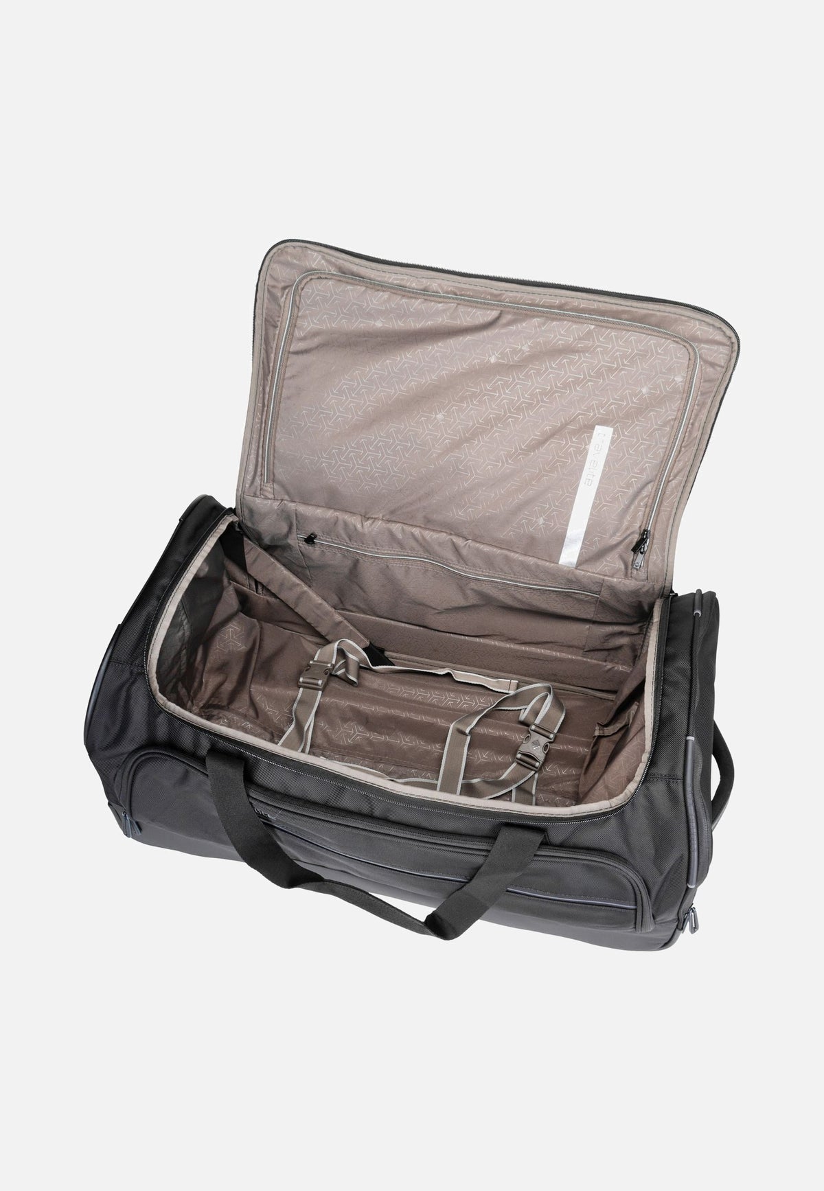 travelite Crosslite M Schwarz Reisetasche mit Rollen