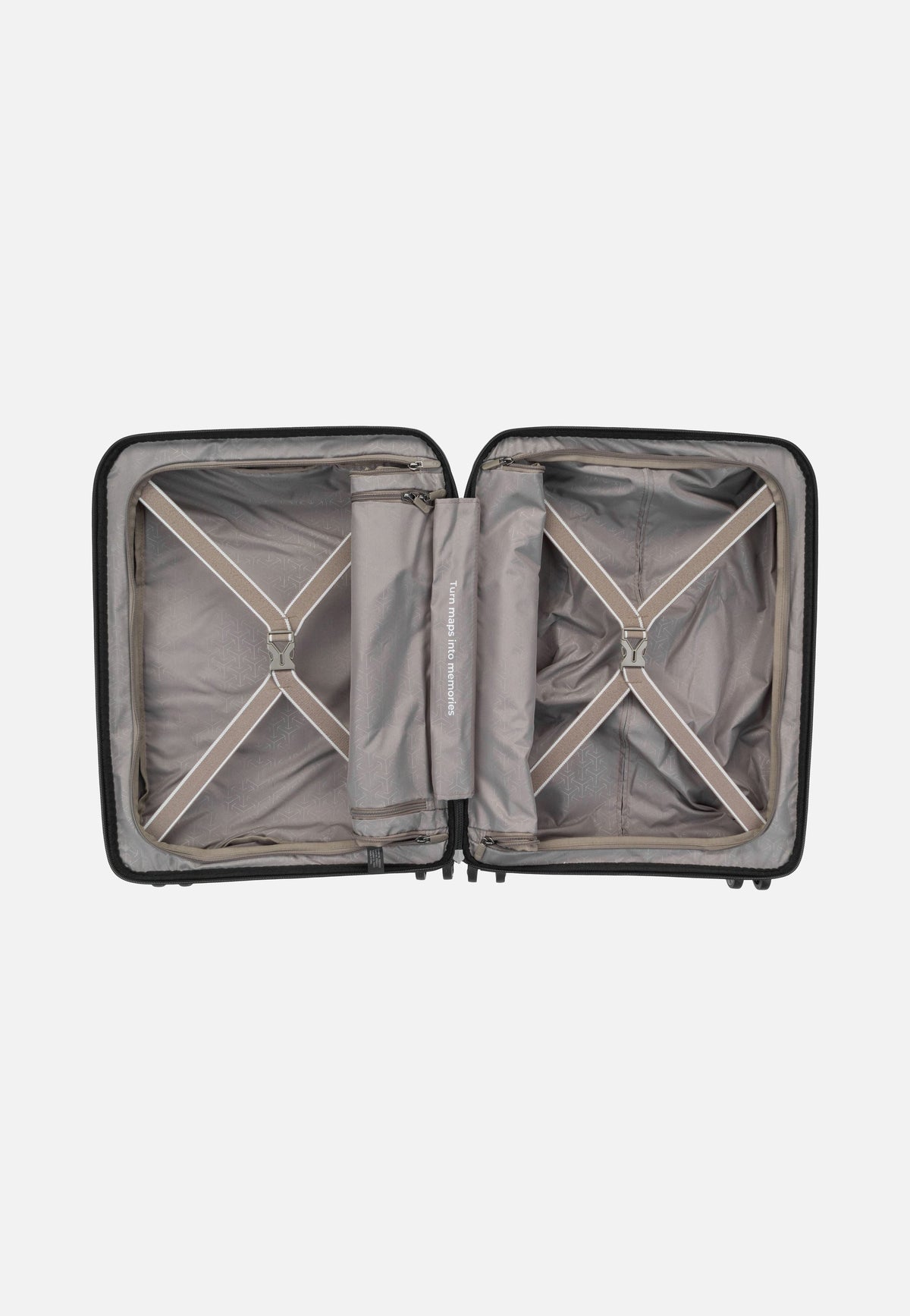 travelite Mooby 4w Trolley S Front Pocket Schwarz Koffer